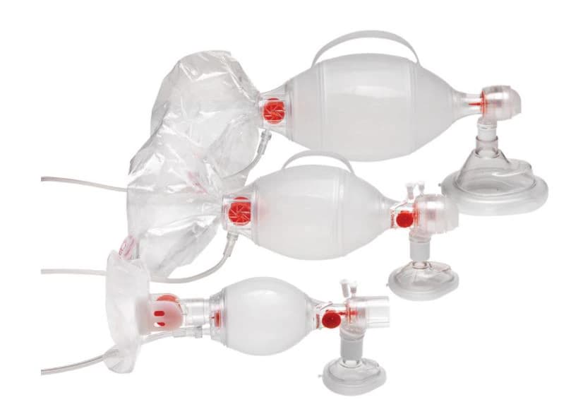 Ambu SPUR II Adult Disposable Resuscitator Reservoir Bag, Medium, 6/Case - Bag Resus Spur II Adult - Image 1