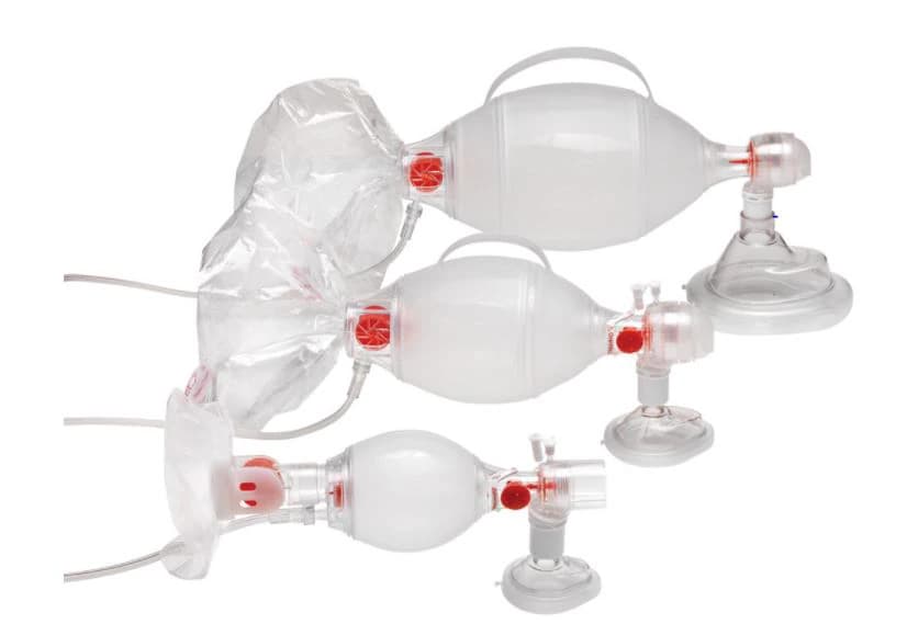 Ambu SPUR II Resuscitator Reservoir Bag, Medium Adult, Single Patient Use, 6/Case - Bag Tube Resrv Spur II Adult - Image 1