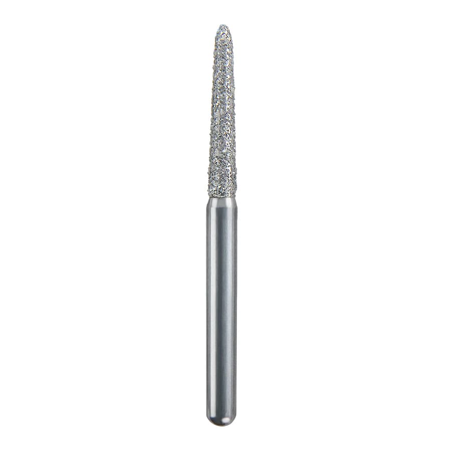 Spring Diamond FG Curettage Bur, Friction Grip, Medium, 9.0mm, 878K-014M, 25/Box - Curettage FG Diamond Burs - Image 1