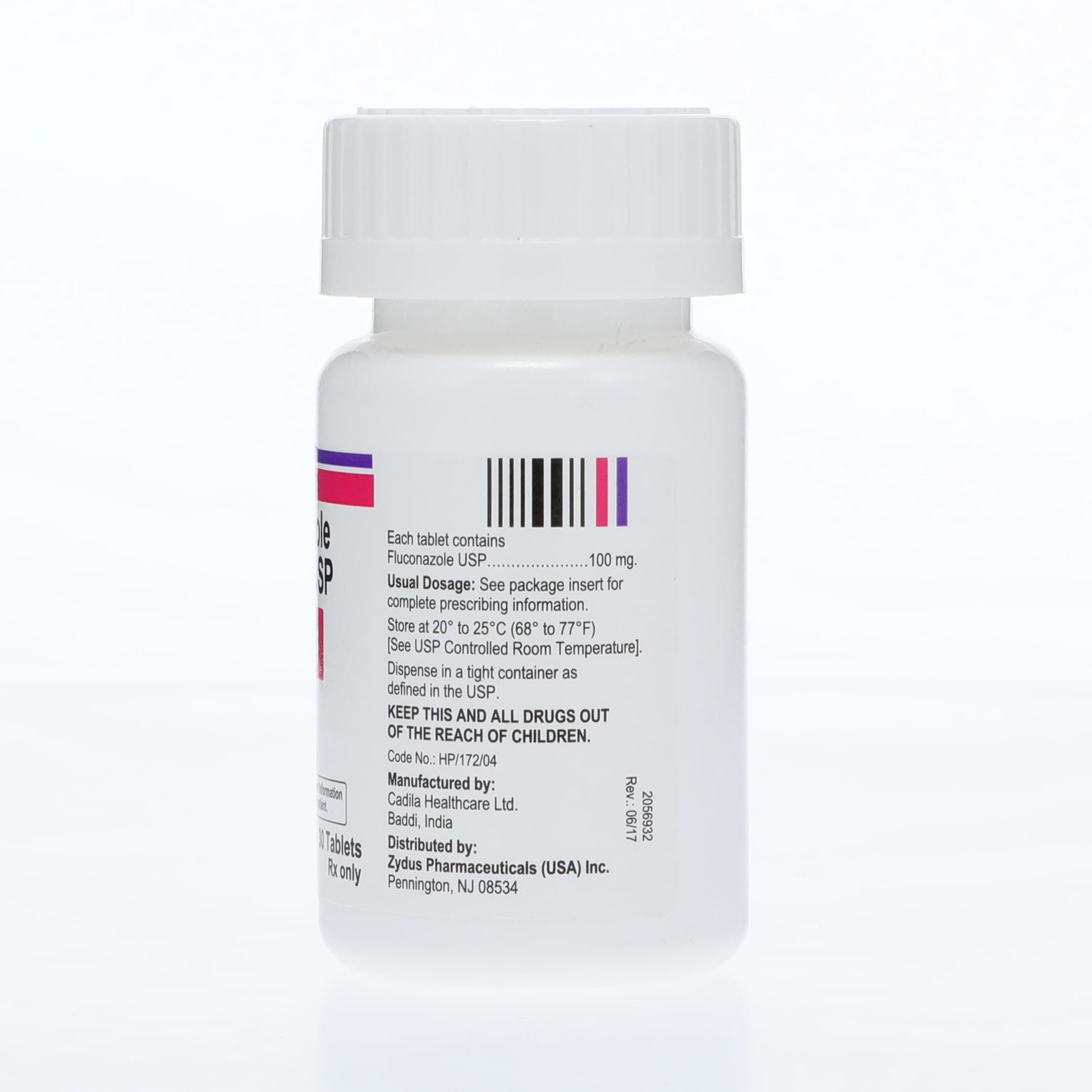 Fluconazole Tablets, 100mg, 30/Bottle, Zydus Pharmaceuticals thumbnail 2