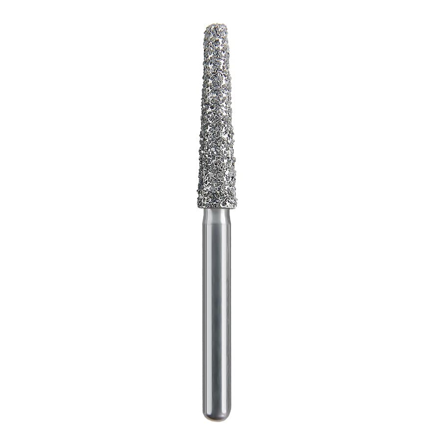 Spring Diamond FG #703.10 Super Coarse Flat End Taper Bur, 848-023, Single-Use, Pack of 10 - #703.10 Super Coarse Flat End Taper Spring Diamond FG 848-023 Single-Use Pack of 10 - Image 1