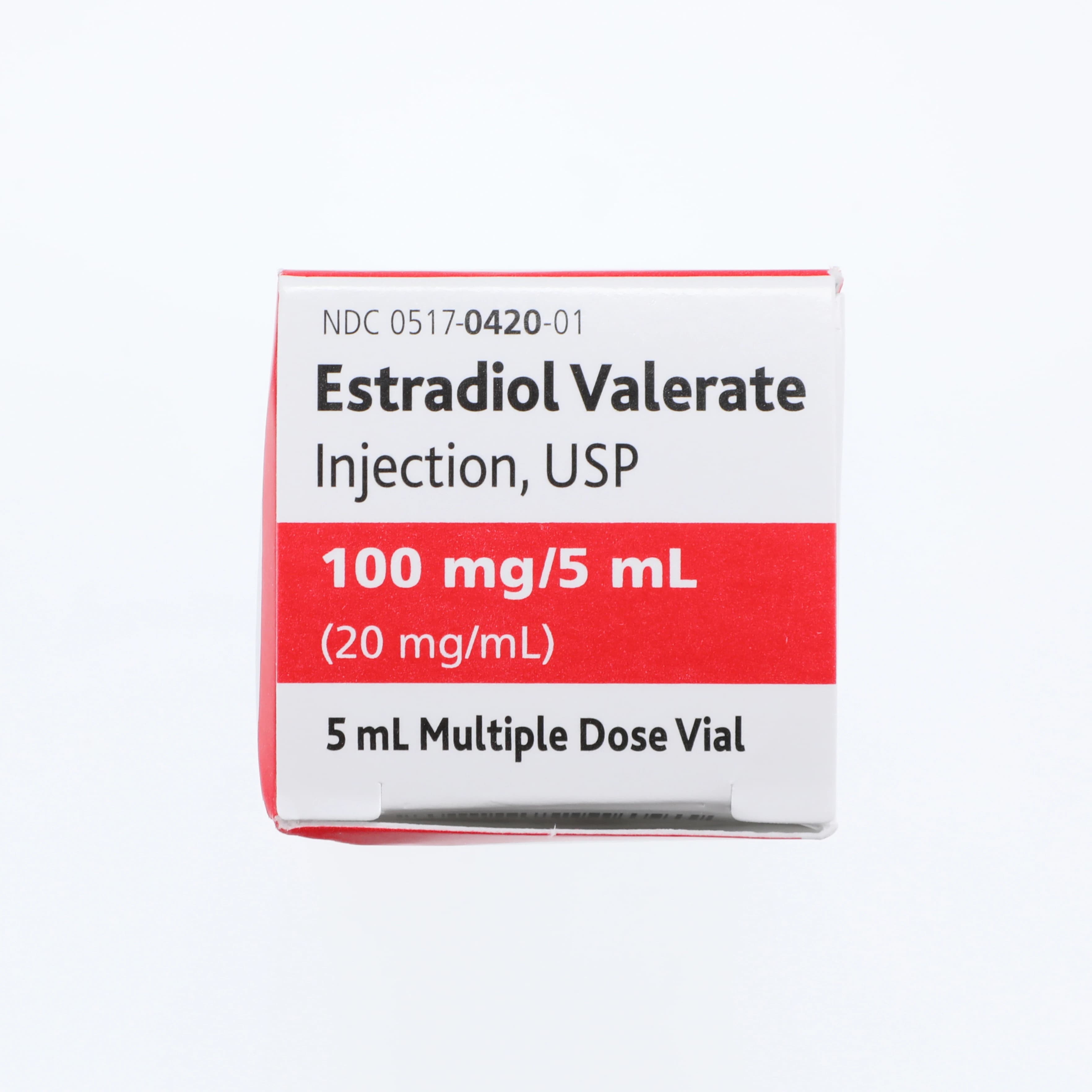 Estradiol Valerate Injection, 20 mg/mL, 5 mL Multi-Dose Vial thumbnail 4