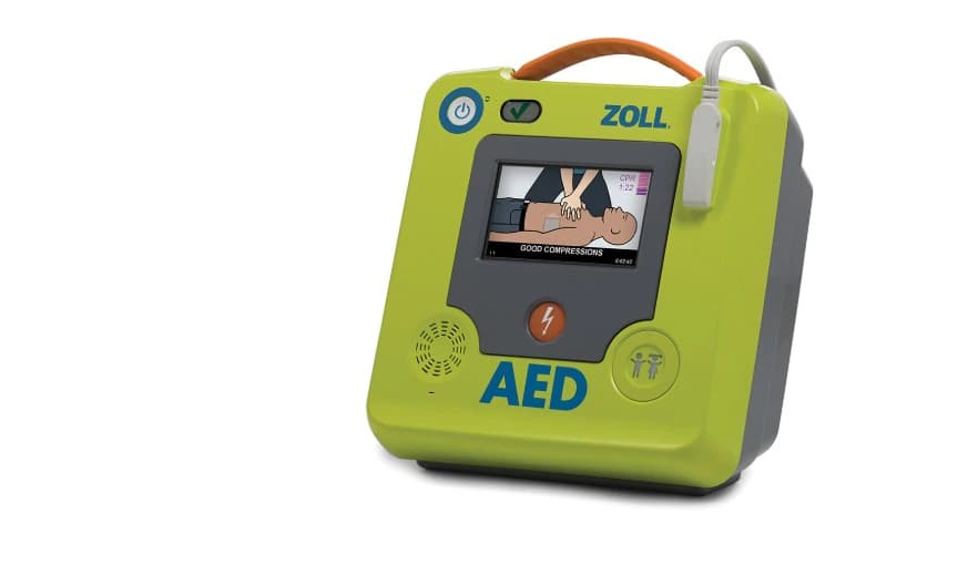 ZOLL AED 3 Semi-Automatic Defibrillator with CPR Uni-Padz, 8511-001101-01 - Zoll AED 3 Semi-Automatic Defibrillator 8511-001101-01 - Image 1