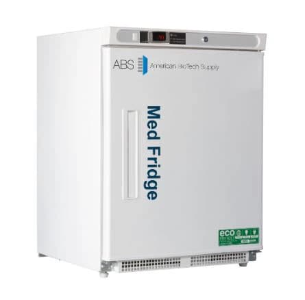 American Biotech Supply Pharmacy Refrigerator, 4.6 Cu Ft, Glass Door, 36-46°F, Cycle Defrost, Under-Counter - Refrigerator Pharmacy Undrcntr - Image 1