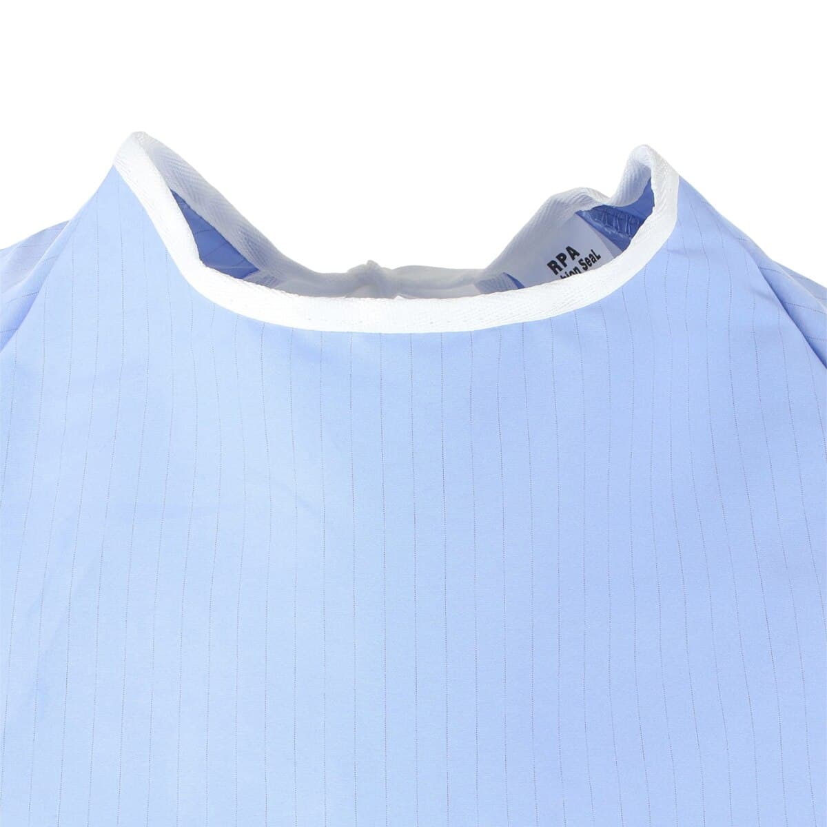 Fashion Seal Apron Gown, Unisex, X-Large, Ceil Blue, All-Barrier Fabric, Fluid Resistant, Non-Reversible thumbnail 4
