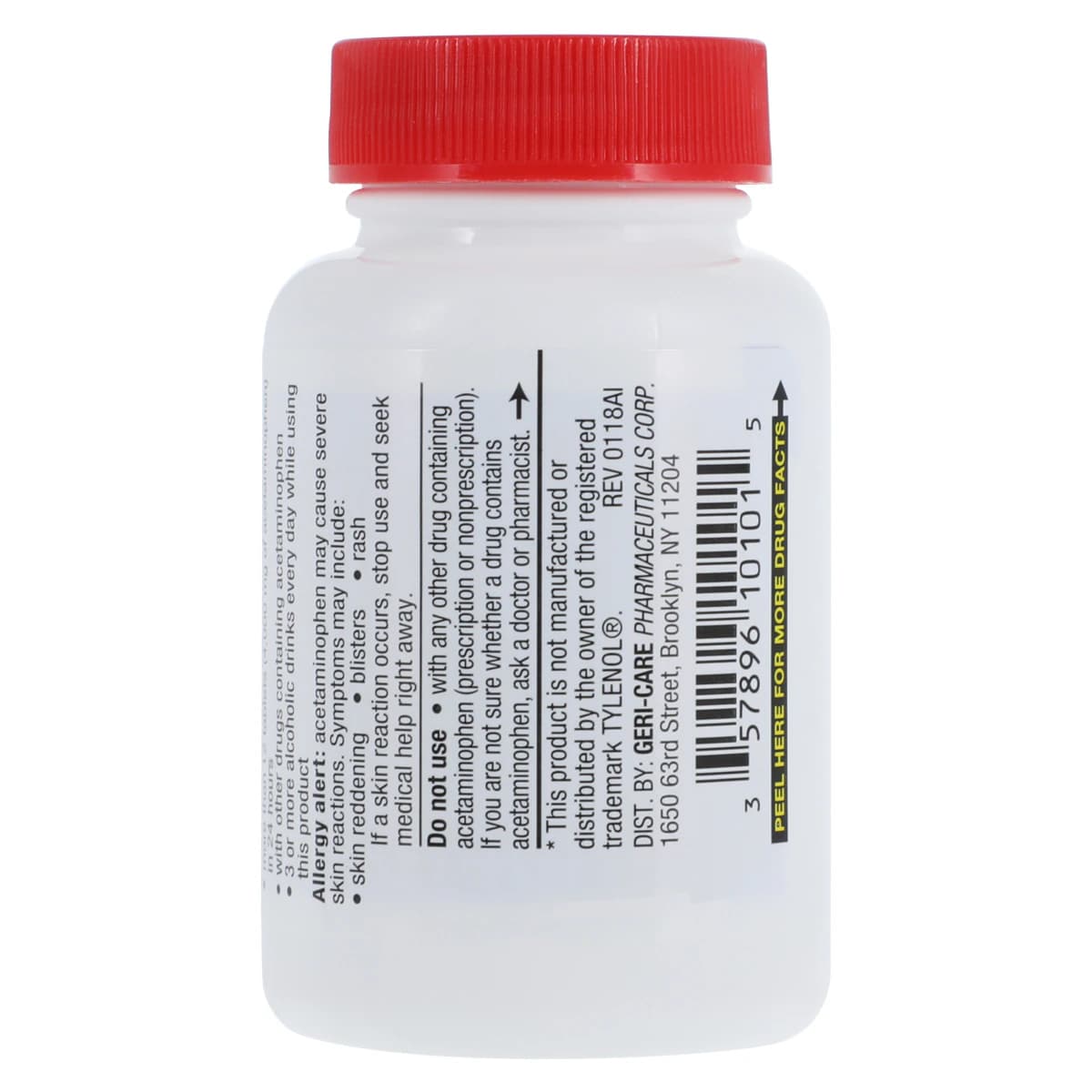 Geri-Care Acetaminophen Tablets, 325mg, 100/Bottle thumbnail 2