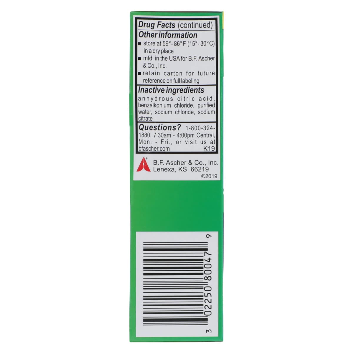 Neo-Synephrine Mild Spray, 0.25% Nasal Decongestant, 15mL Bottle thumbnail 6