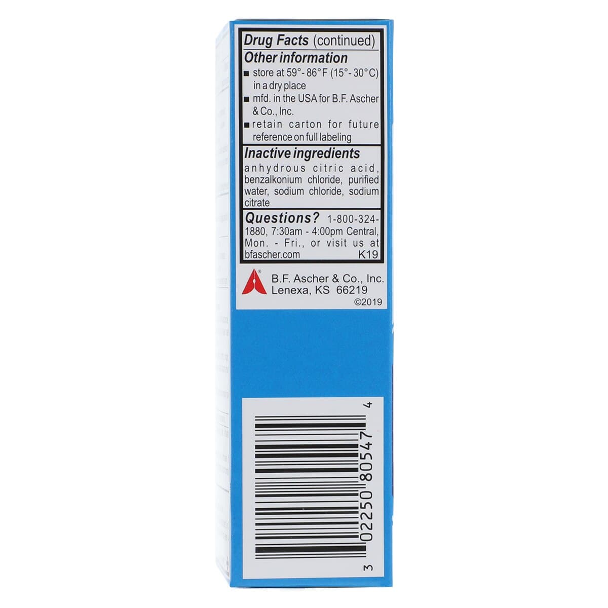 Neo-Synephrine Regular Spray, 0.5%, 15mL/Bottle thumbnail 8