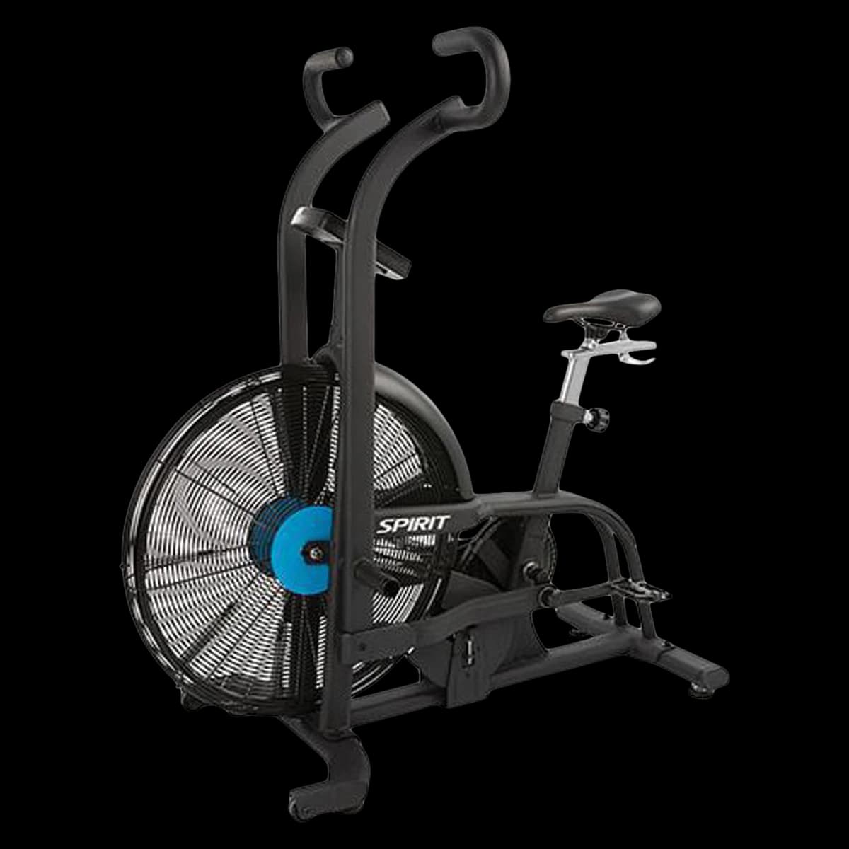 Spirit Fitness AB900 Air Bike with Adjustable Seat and LCD Console - Bike Air Spirit AB900 - Image 1