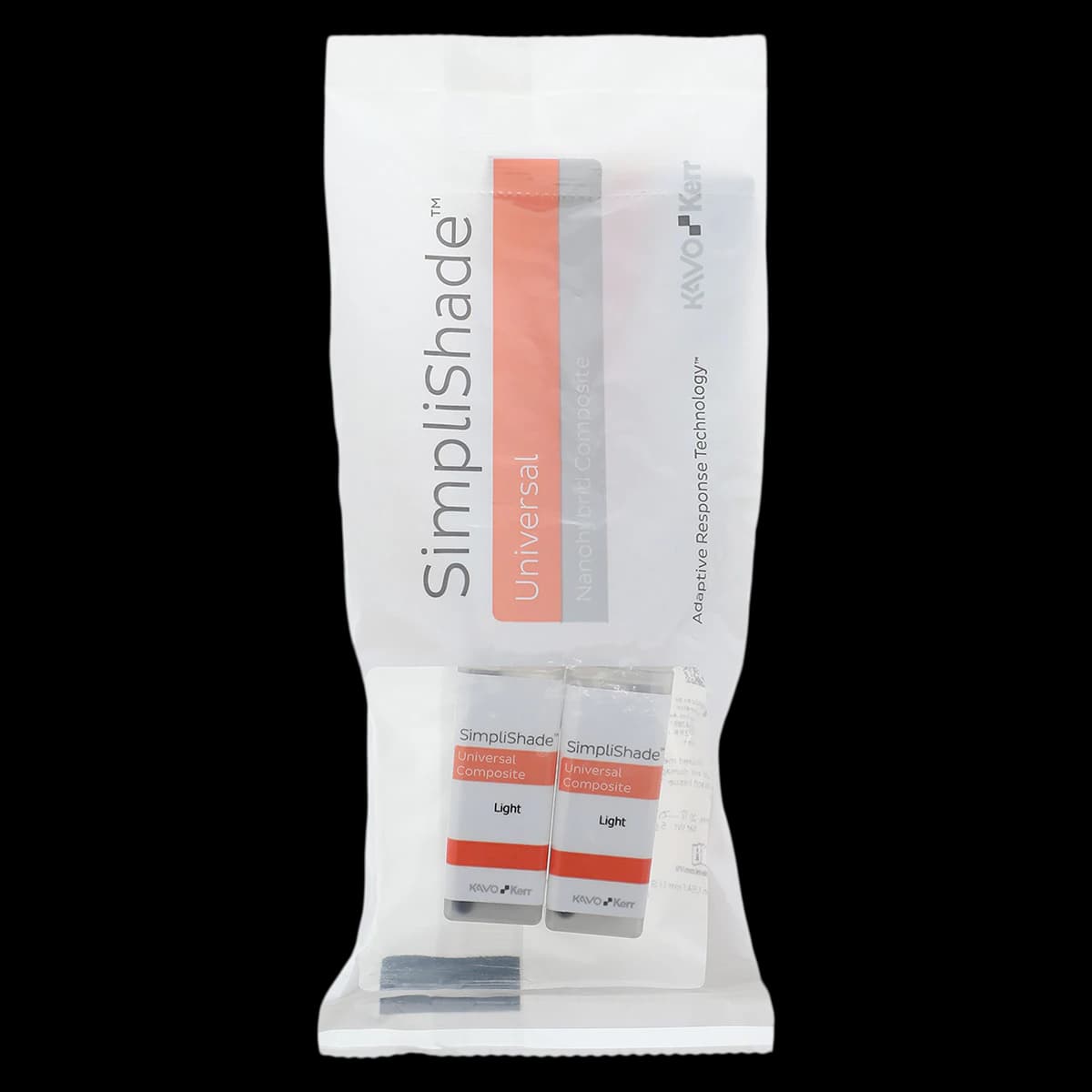 Kerr SimpliShade Universal Composite Unidose Refill, Light Shade, 0.25g Compules, 20/Pk, 37006 - SimpliShade Universal Composite Unidose Light Pack of 20 - Image 1