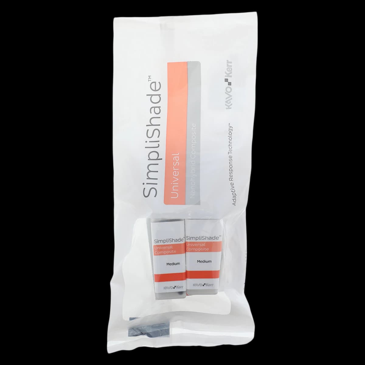Kerr SimpliShade Universal Composite Unidose Refill, Medium Shade, 0.25g Compules, 20/Pack, 37007 - SimpliShade Universal Composite Unidose Medium Pack of 20 - Image 1