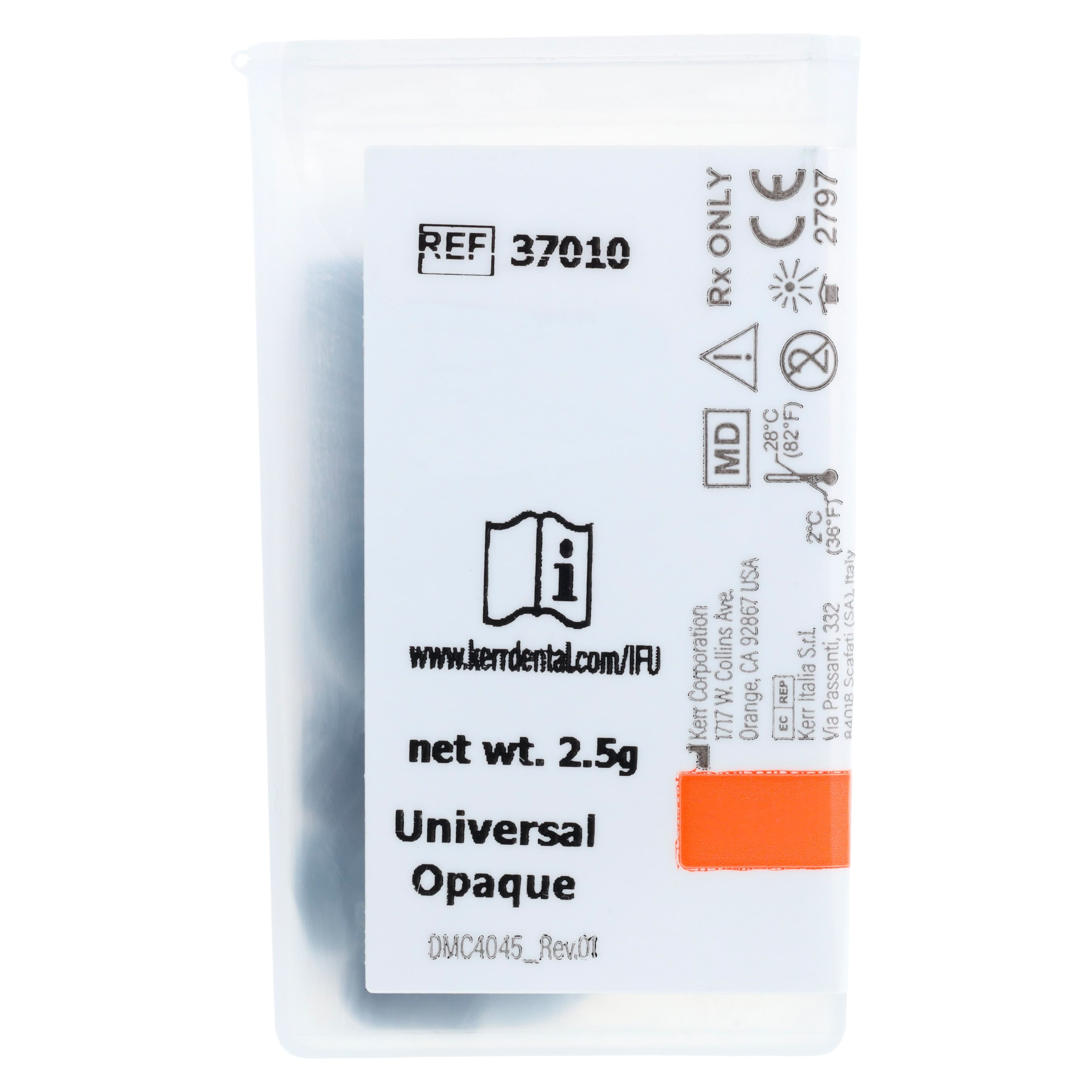 Kerr SimpliShade Universal Composite Unidose, Universal Opaque, 0.25g Compules, 10/Pack, 37010 thumbnail 4