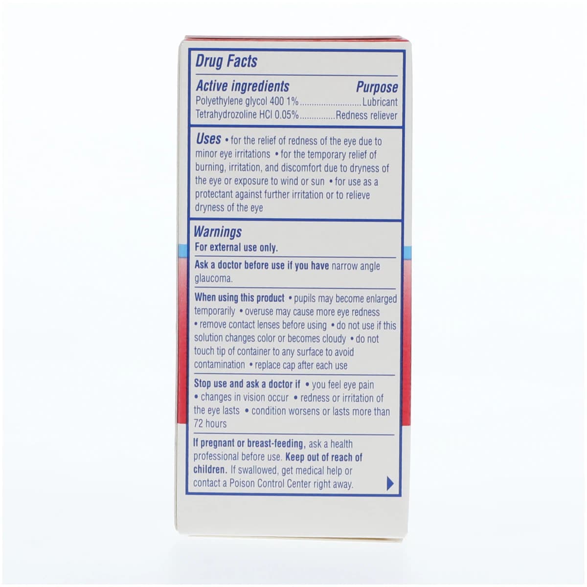 Visine Red Eye Hydrating Comfort Drops, 0.5 oz/Bottle thumbnail 2
