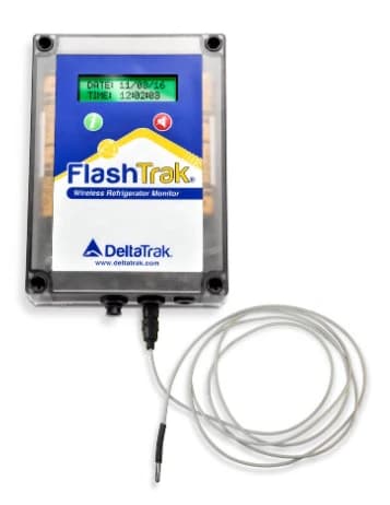 DeltaTrak FlashTrak Telematics Refrigerator Monitor, -40°C to 45°C, Each - Monitor Fridge FlashTrak Telem - Image 1