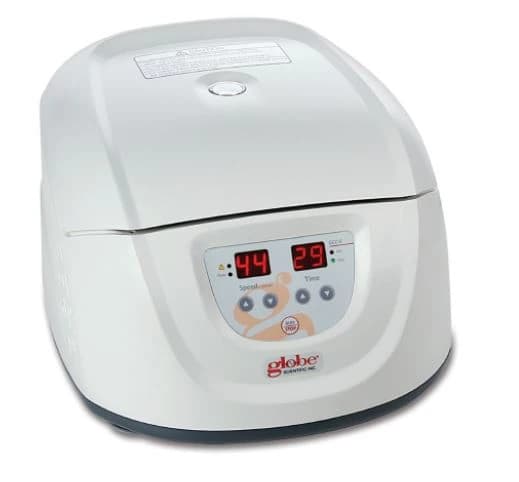 Globe Scientific Clinical Centrifuge, 12/8 Place, Fixed Angle Rotor, 300-4500 rpm, 120V/60Hz, US Plug - Centrifuge Clinical 12/8 Place - Image 1