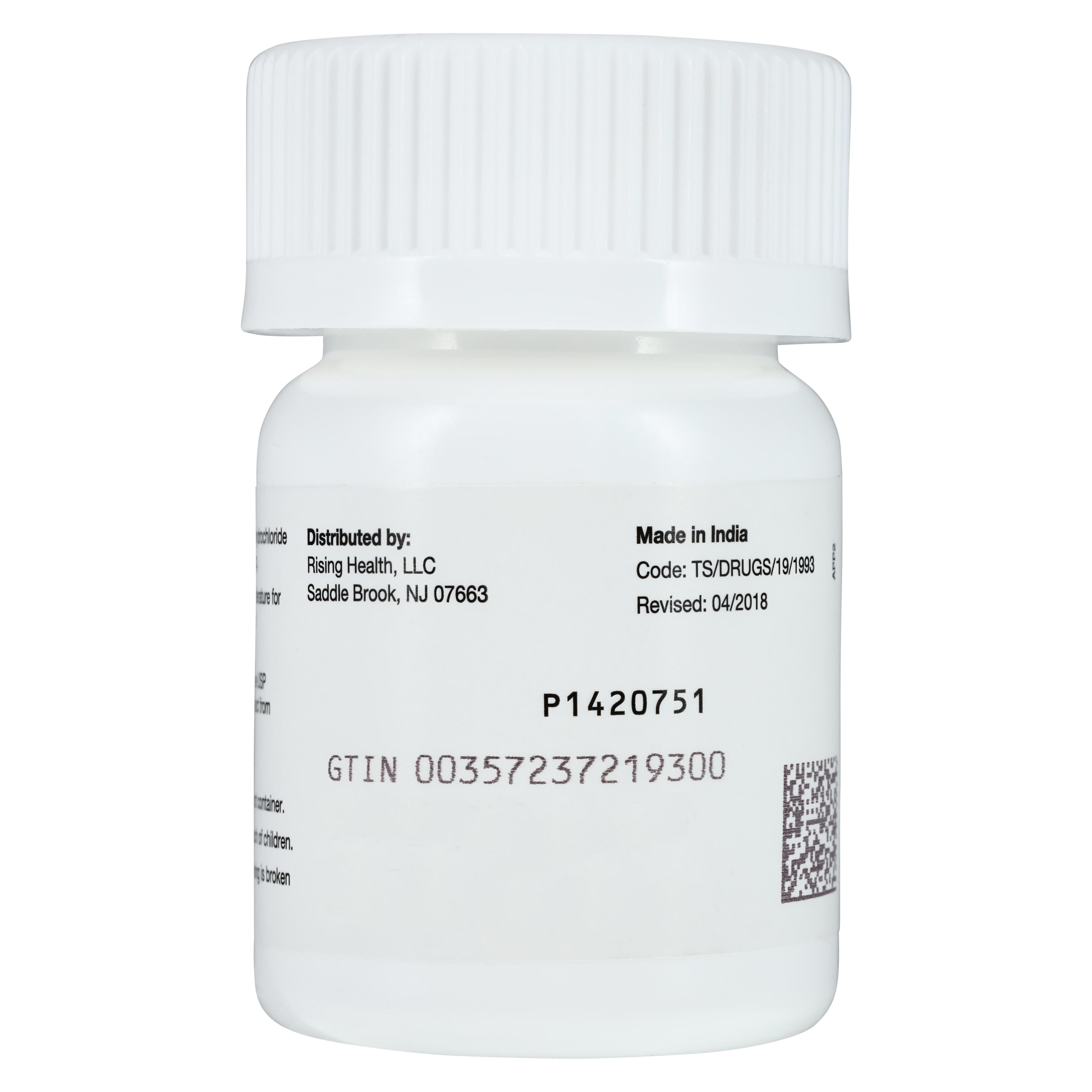 Pioglitazone HCl Tablets, 15 mg, 30 Count Bottle, Rising Pharmaceuticals thumbnail 3