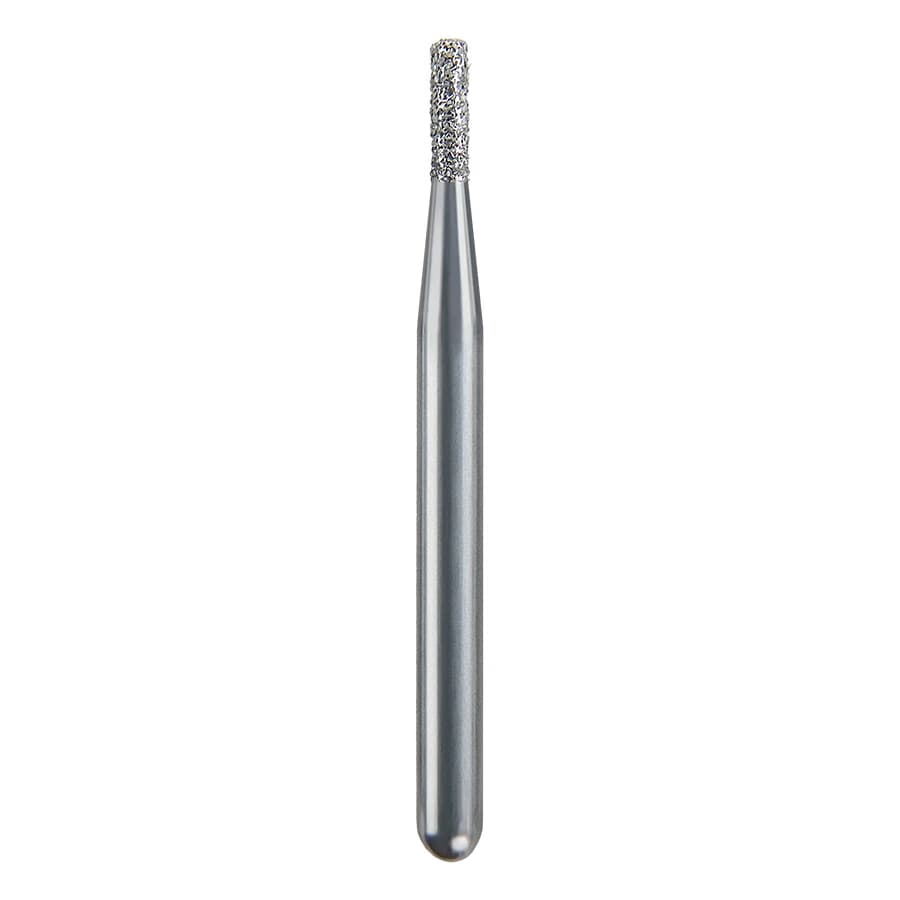 Spring Health Products #541 Coarse Flat End Cylinder Diamond Bur, FG 835-009, Single-Use, 25/Pack, Z541C25 - #541 Coarse Flat End Cylinder Spring Diamond FG 835-009 Single-Use Pack of 25 - Image 1