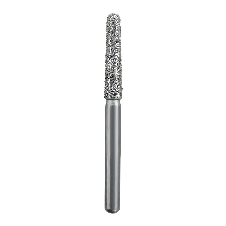 Spring Health Products Coarse Round End Taper Diamond Bur, FG 856-021, Single-Use, 25/Pack, 774.8C25 - #774.8 Coarse Round End Taper Spring Diamond FG 856-021 Single-Use Pack of 25 - Image 1