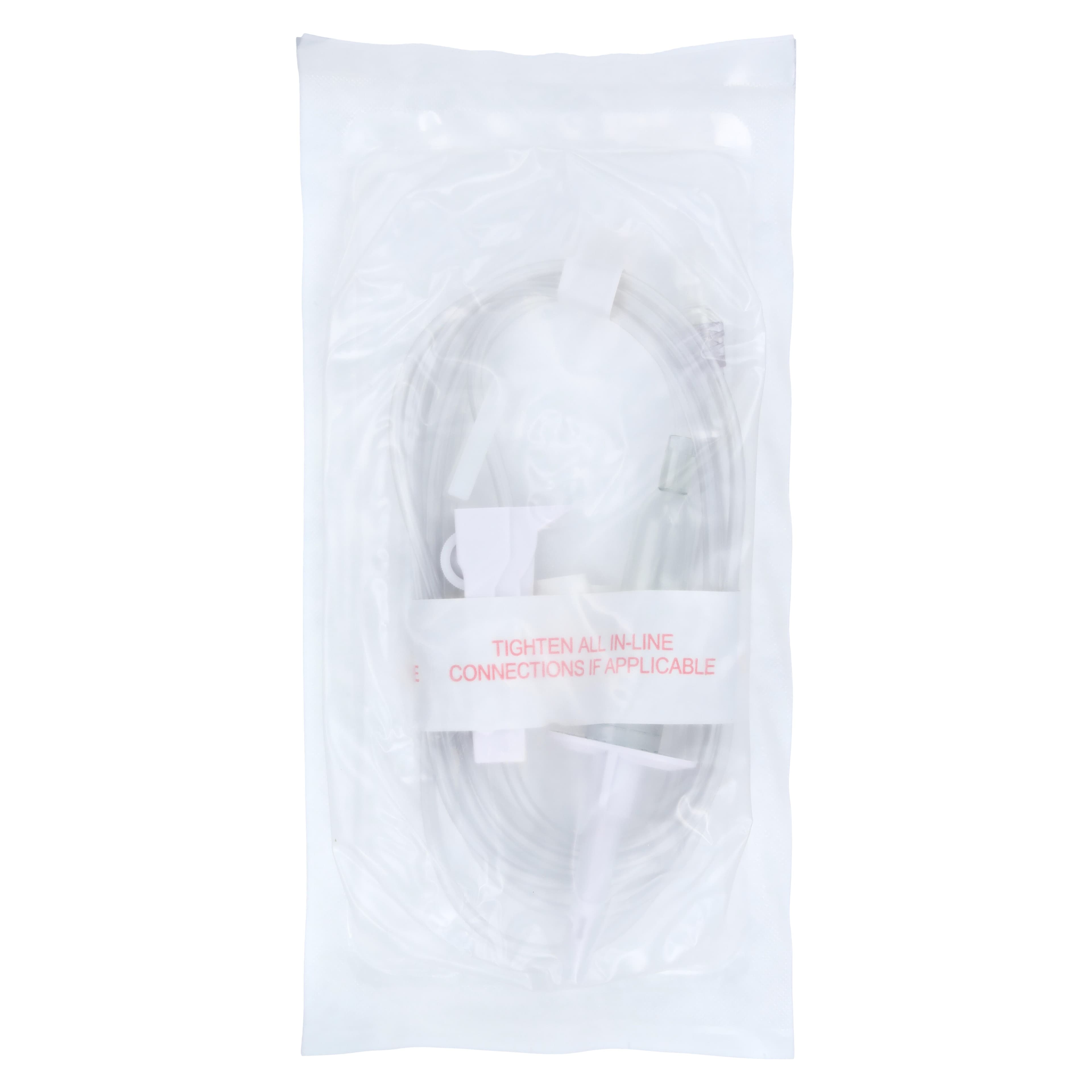 ICU Medical IV Administration Set, 15 Drops/mL, 100" Tubing, Rotating Luer Lock, 50/Case thumbnail 2