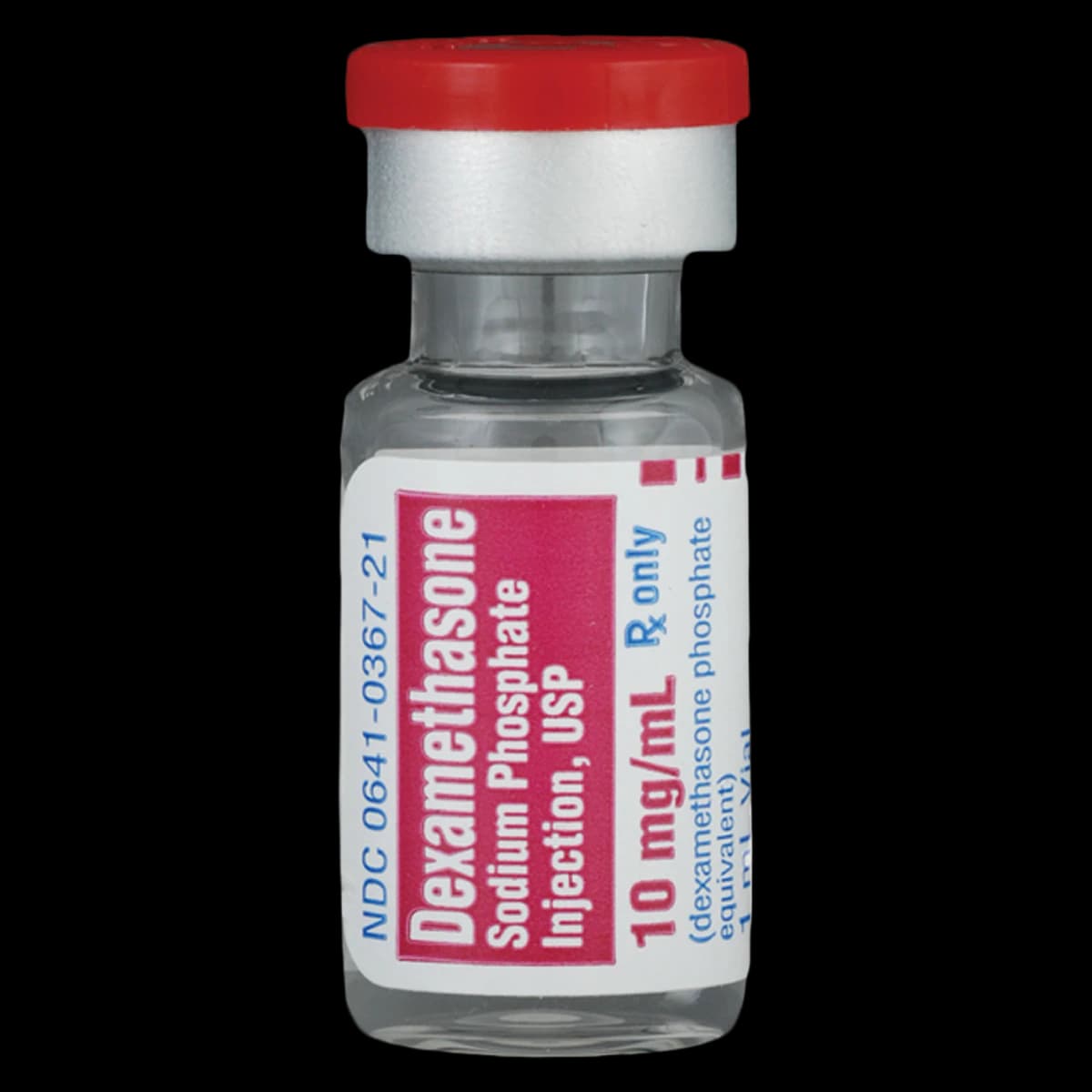 Dexamethasone Sodium Phosphate Injection USP, 10 mg/mL, Single Dose Vial (SDV), 1 mL, 25/Package - Dexamethasone Sod Phs Inj SDV - Image 1