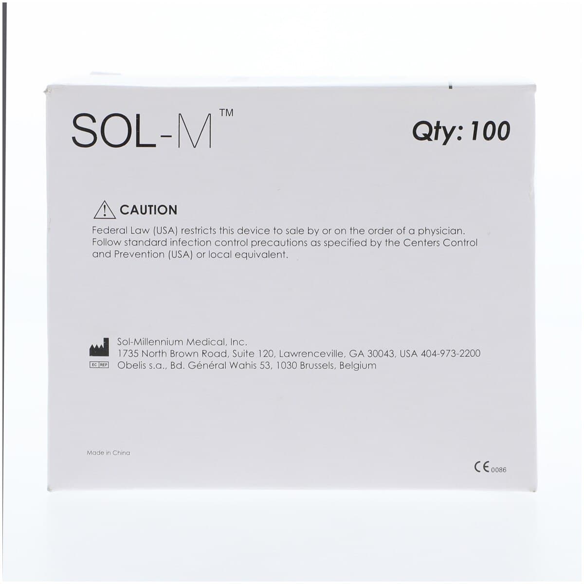 Sol-Millennium Hypodermic Needle, 25G x 1-1/2", Conventional Triple Bevel, 100/Box thumbnail 10