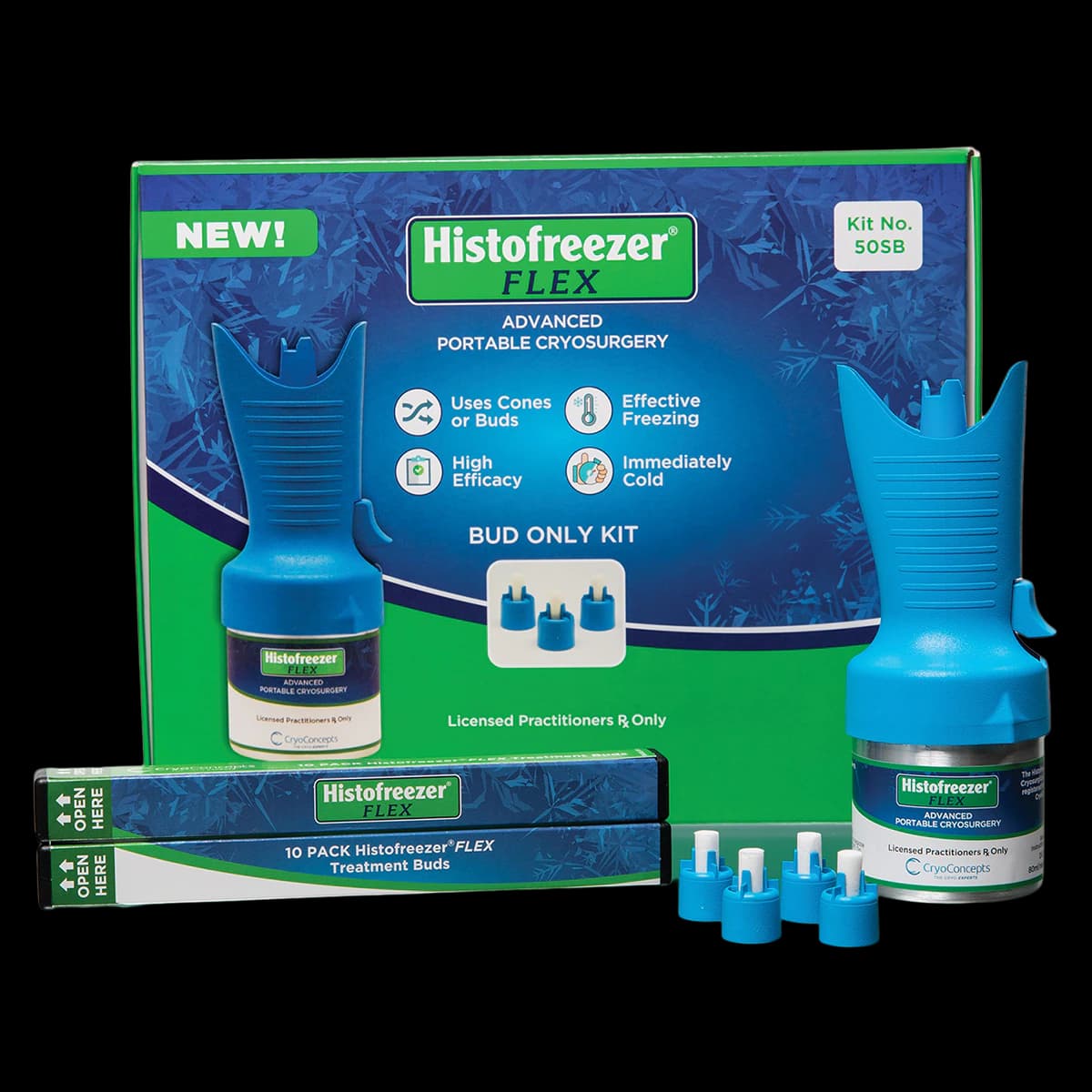 Histofreezer FLEX Buds Only Canister Kit, Hand (50SB) - Histofreezer Flex 50sb - Image 1