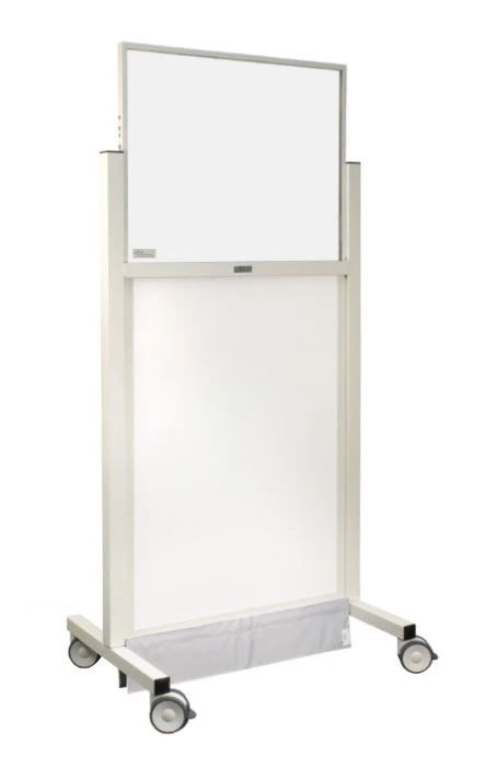 Infab Barrier X-Ray Mobile Standard, Gray, 72" x 34-1/2" x 25" - Barrier X-Ray Mobile Standard - Image 1