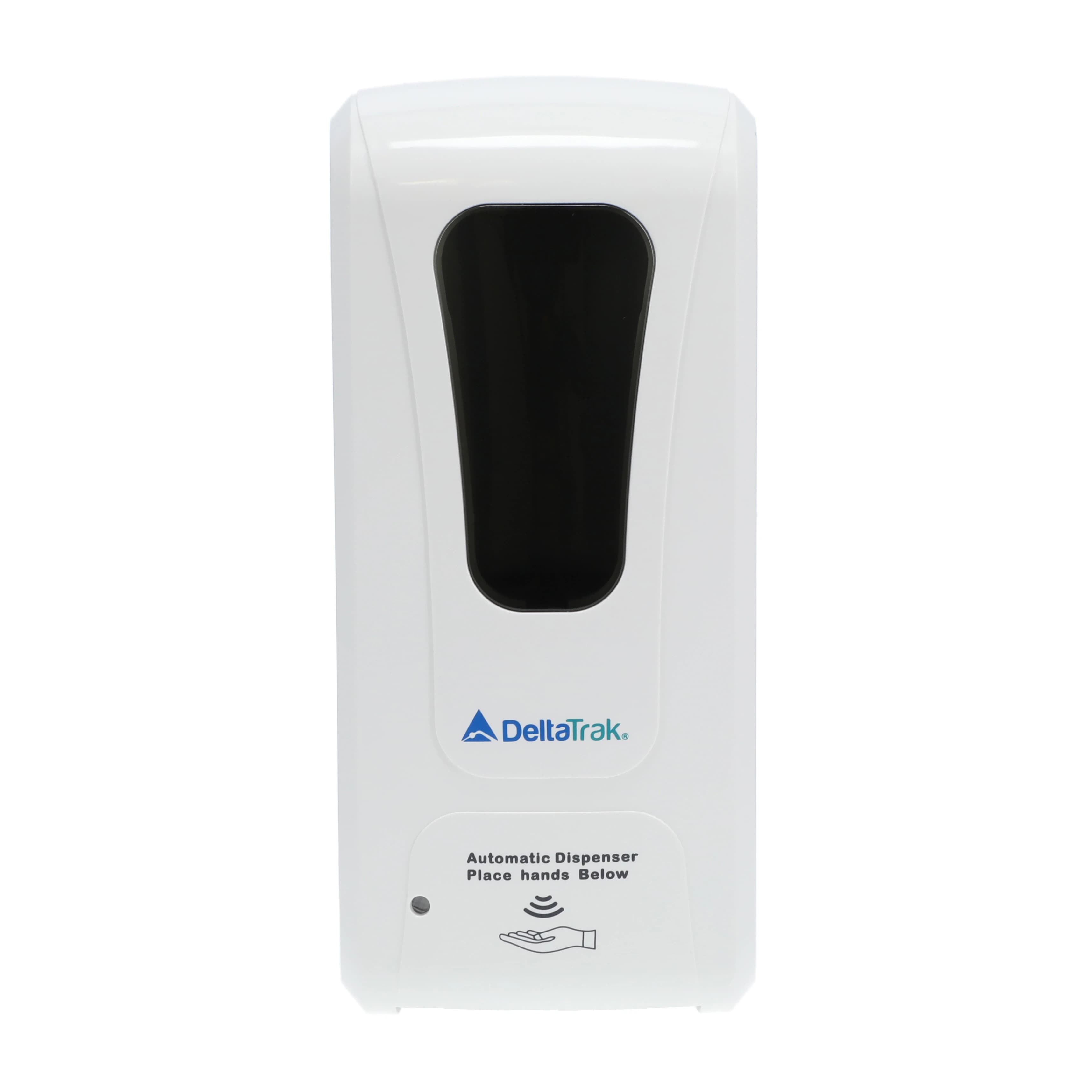 Delta Trak Touchless Sanitizer Dispenser, 1000 mL, White/Black - Touchless Sanitizer Dispenser - Image 1
