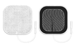 UltraStim TENS Electrode, White Cloth Square, 40/Case - Electrode White Cloth Square - Image 1