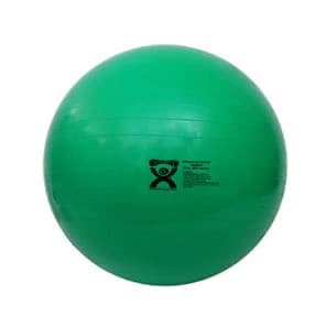 CanDo Exercise Ball, 25.6" (65 cm), Green, Inflatable - Ball Exercise Inflatable 25.6" - Image 1