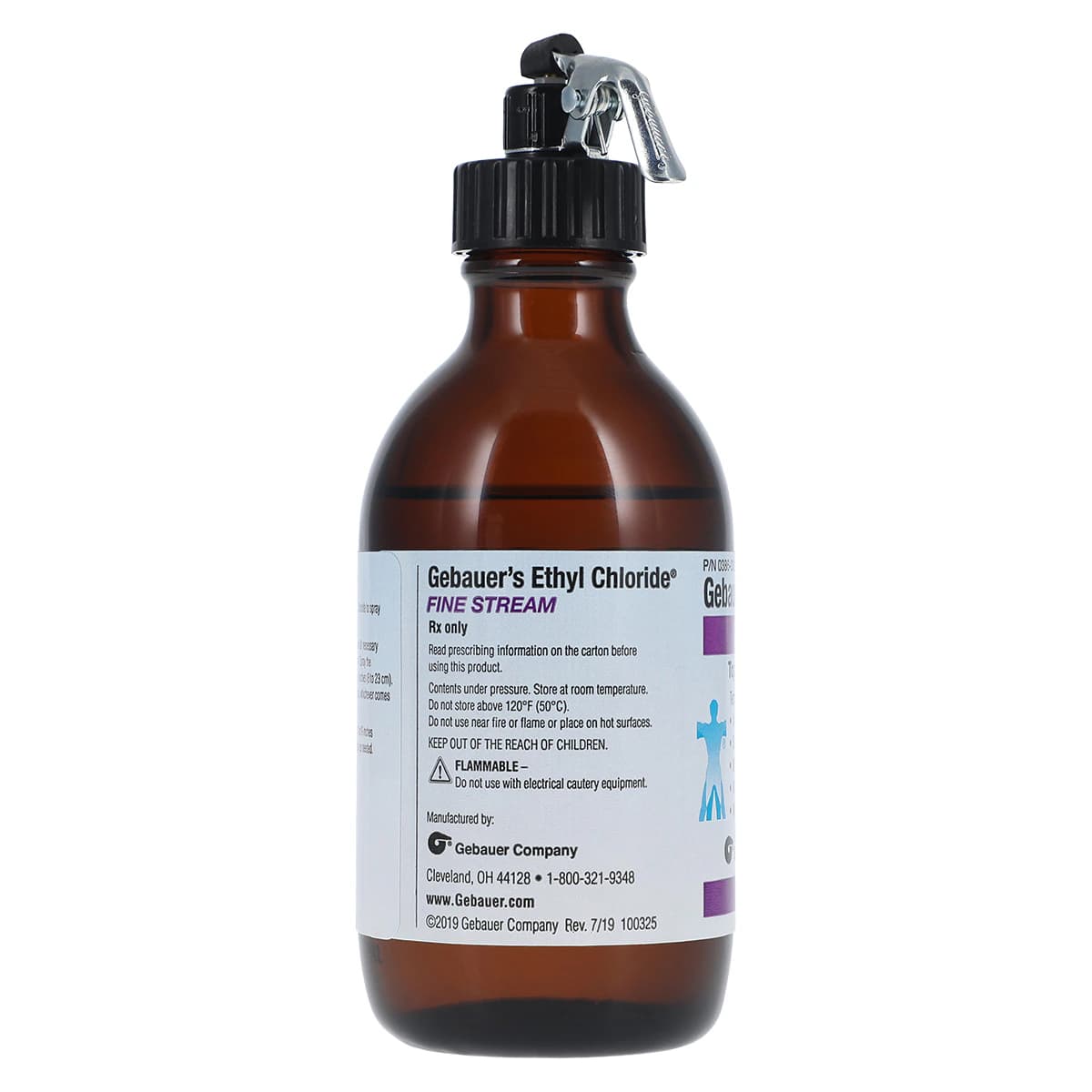 Gebauer Ethyl Chloride Topical Spray, Fine Stream, 3.9 oz Bottle thumbnail 4