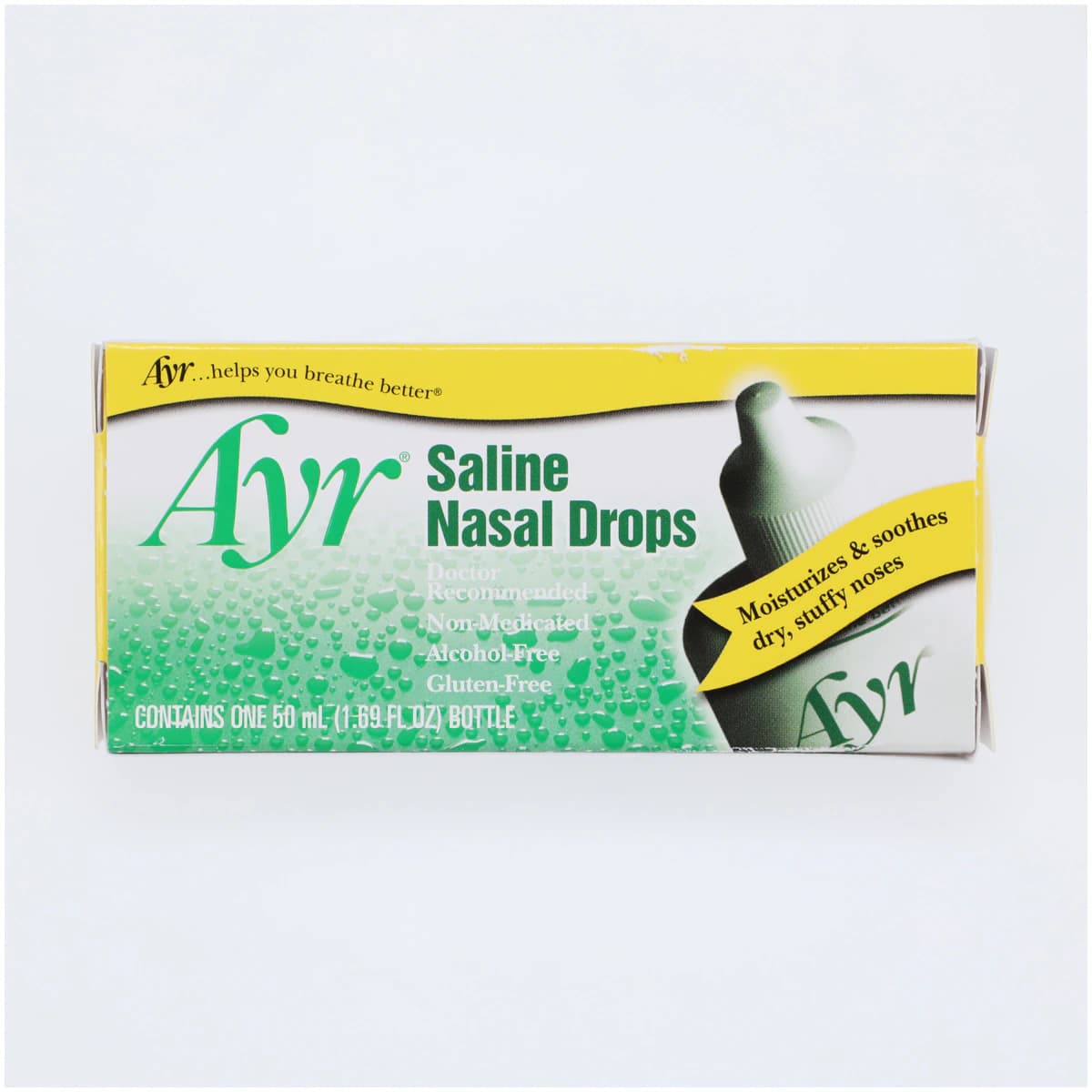 AYR Saline Nasal Drops, 50 mL/Bottle thumbnail 2