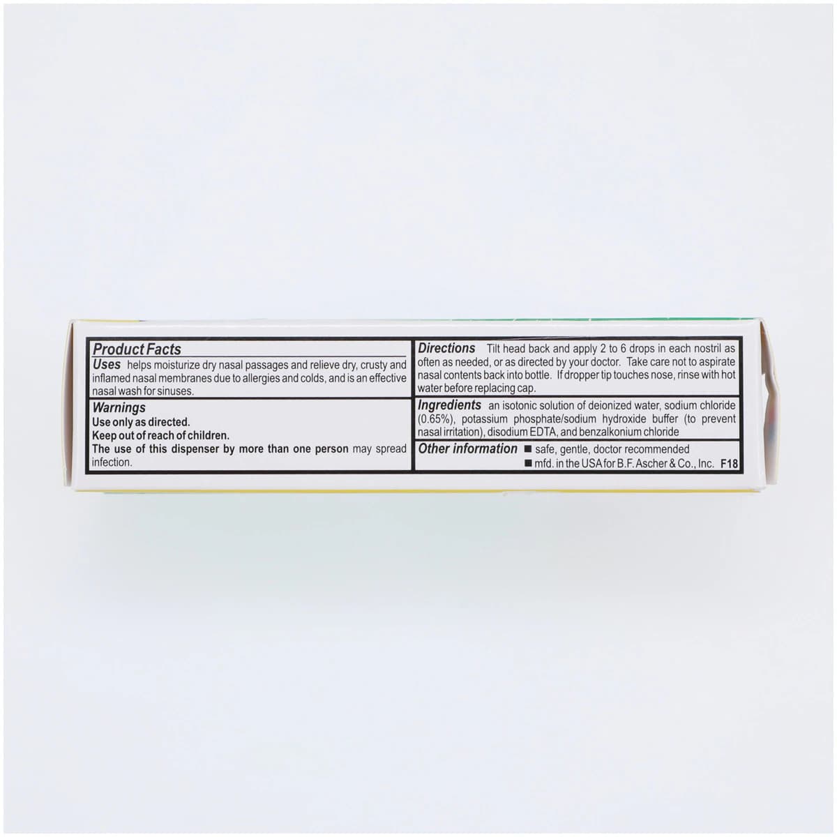 AYR Saline Nasal Drops, 50 mL/Bottle thumbnail 3