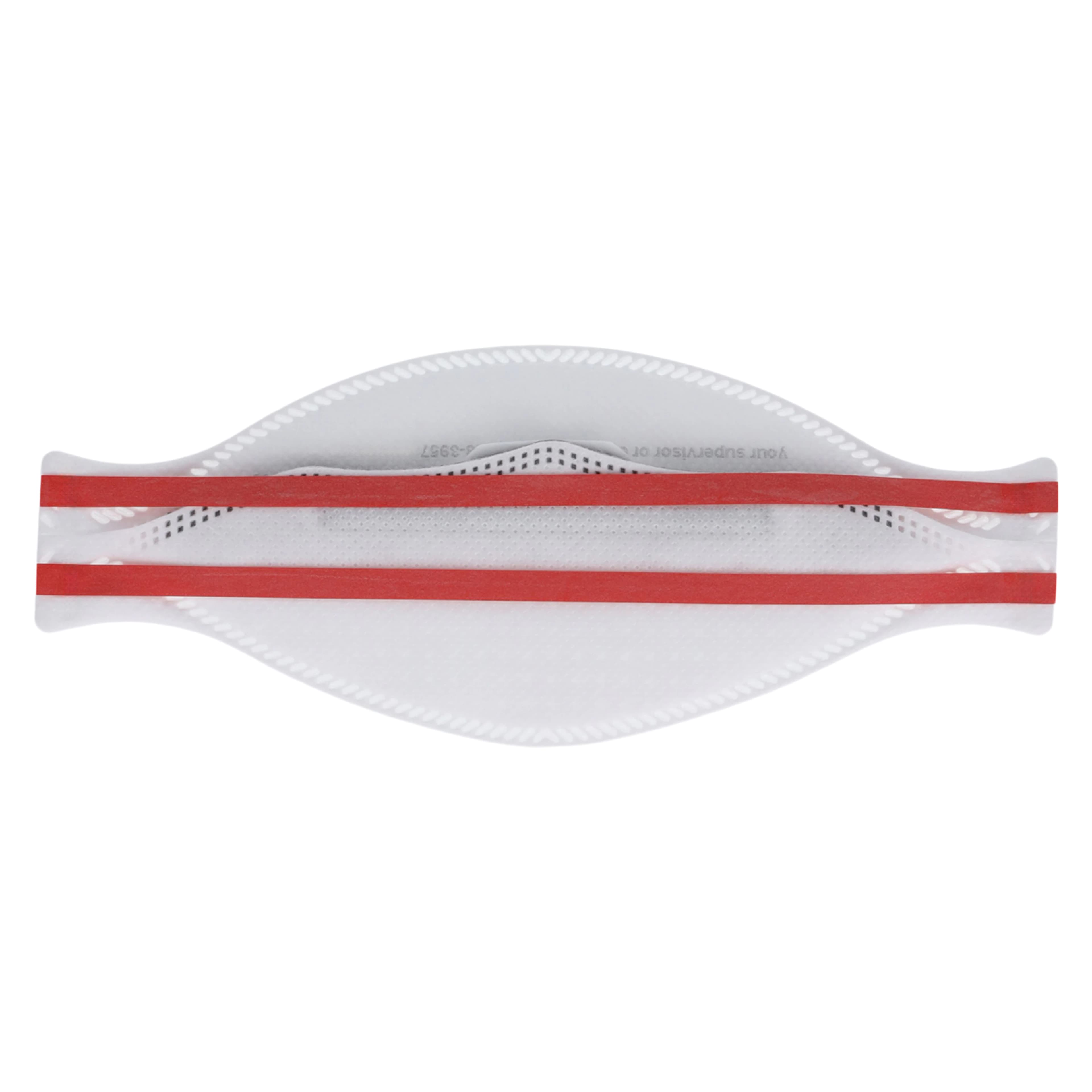 3M™ Aura™ 1870+ N95 Health Care Particulate Respirator and Surgical Mask, White, Flat-Fold, Latex-Free, 440/Case thumbnail 4