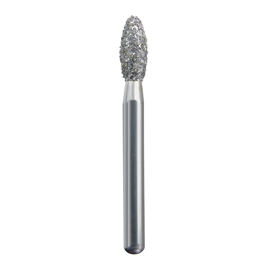 Spring Diamond FG #285.5 Super Coarse Football Occlusal Reduction Bur, 368-023, Single-Use, Pack of 10 - #285.5 Super Coarse Football Occlusal Reduction Spring Diamond FG 368-023Single-Use Pack of 10 - Image 1