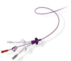 Bard Access Systems PowerPICC Single-Lumen PICC Catheter, 4 Fr, 18 Gauge, 0.67 mL, Sterile, with 70 cm Guidewire, 5/Case - Catheter Power PICC Sng Lumen - Image 1