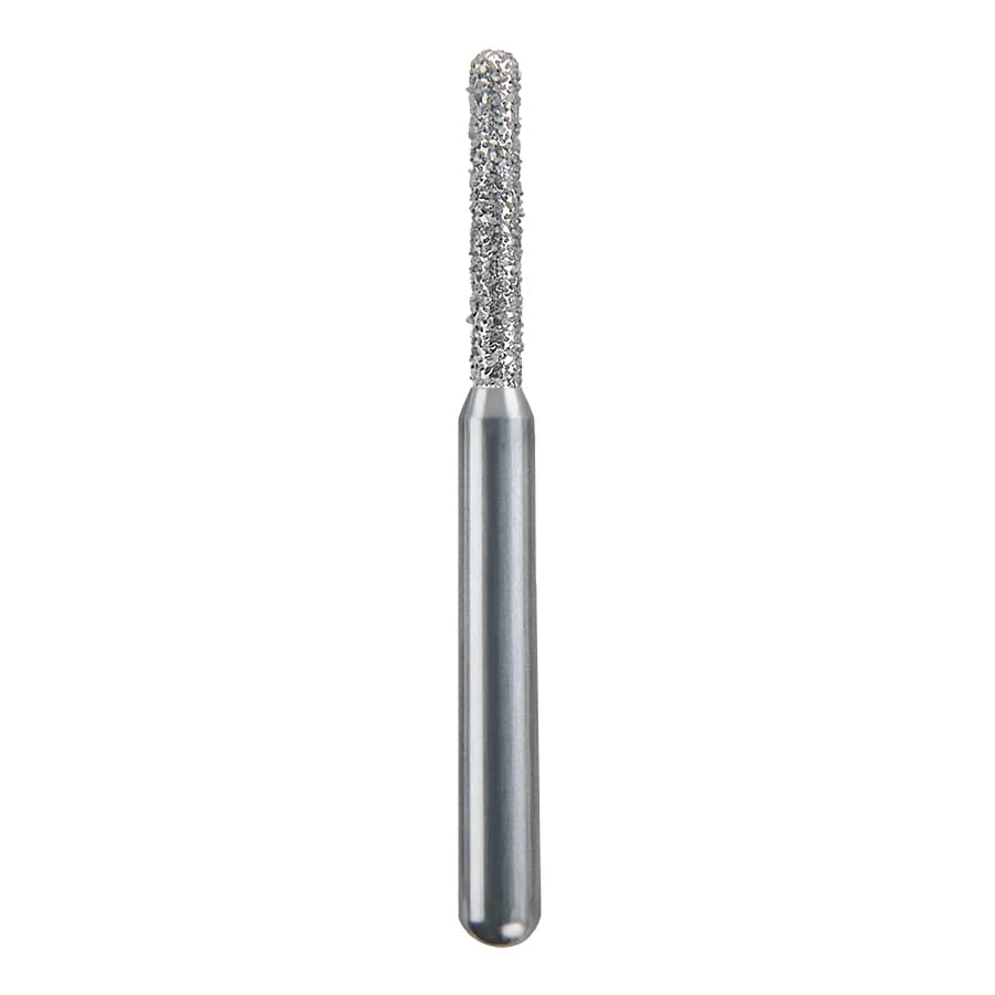 Spring Diamond Turbo FG Bur, Friction Grip, Super Coarse, Round End Cylinder, KS-0T, 7.0 mm, 25/Pkg - Spring Diamond Turbo FG - Image 1