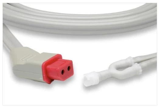 NIBP Dual Tube Hose, 8 ft, for Nihon Kohden, Cables and Sensor LLC - Hose Nibp Dual Tube 8ft - Image 1
