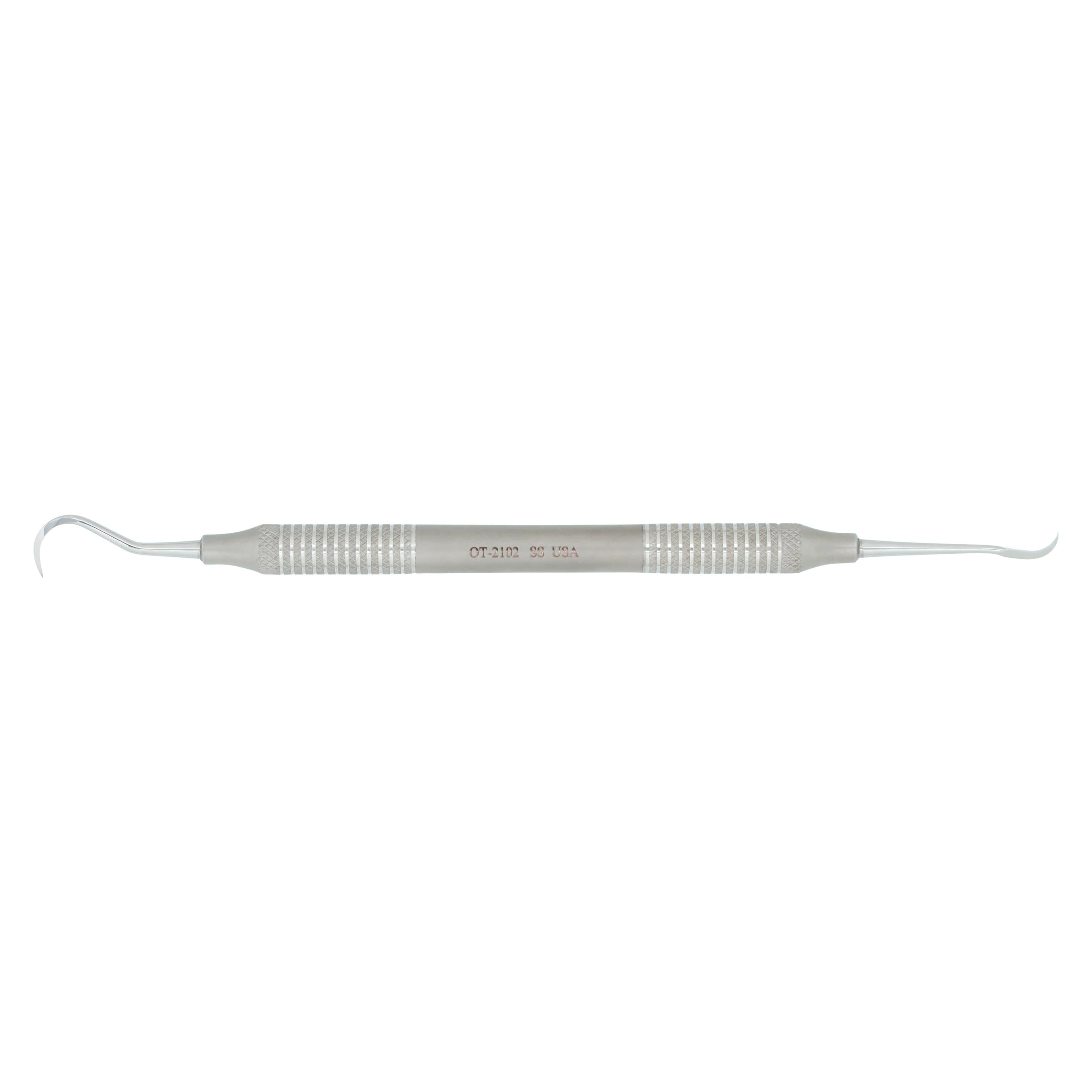 Direct Bond Adhesive Remover, Double-Ended, Large Diameter, Silver, OT-2102 - Direct Bond Adhesive Remover - Image 1