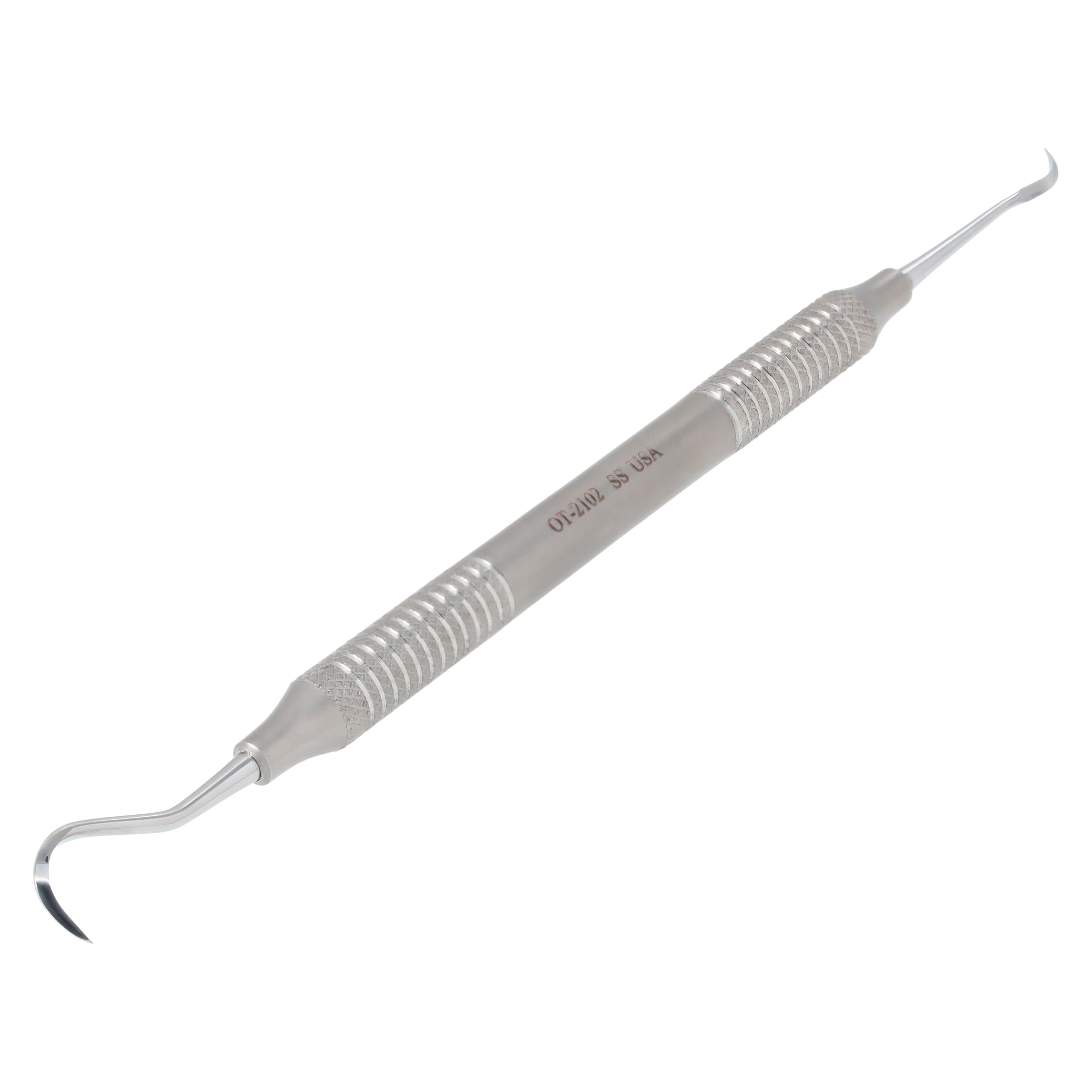 Direct Bond Adhesive Remover, Double-Ended, Large Diameter, Silver, OT-2102 thumbnail 2