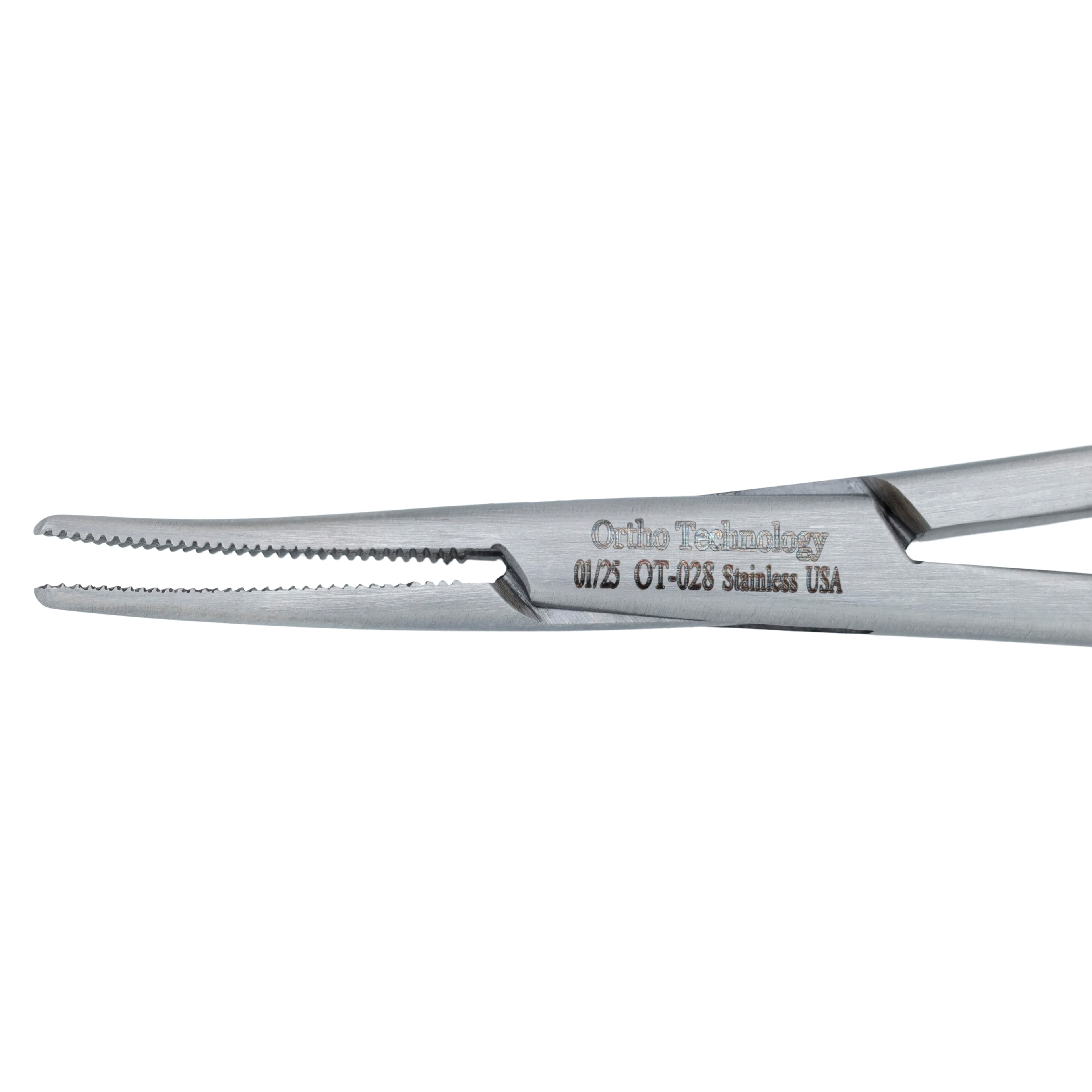 Ortho Technology Curved Mosquito Hemostat, Silver, Single End thumbnail 3
