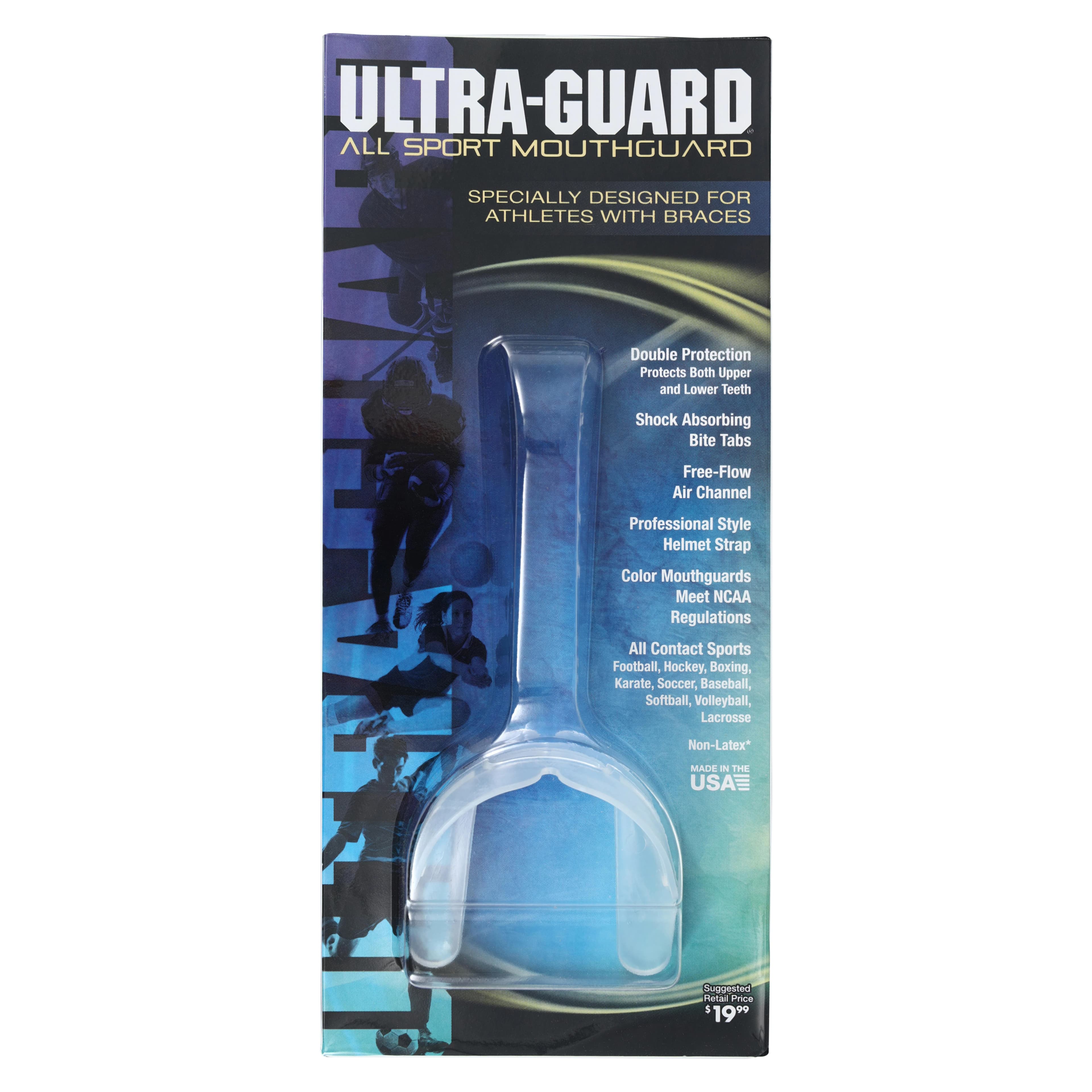 Ortho Technology Ultra-Guard Orthodontic Mouthguard, Clear, Latex-Free, Without Strap, 12/Box, 24106 thumbnail 2