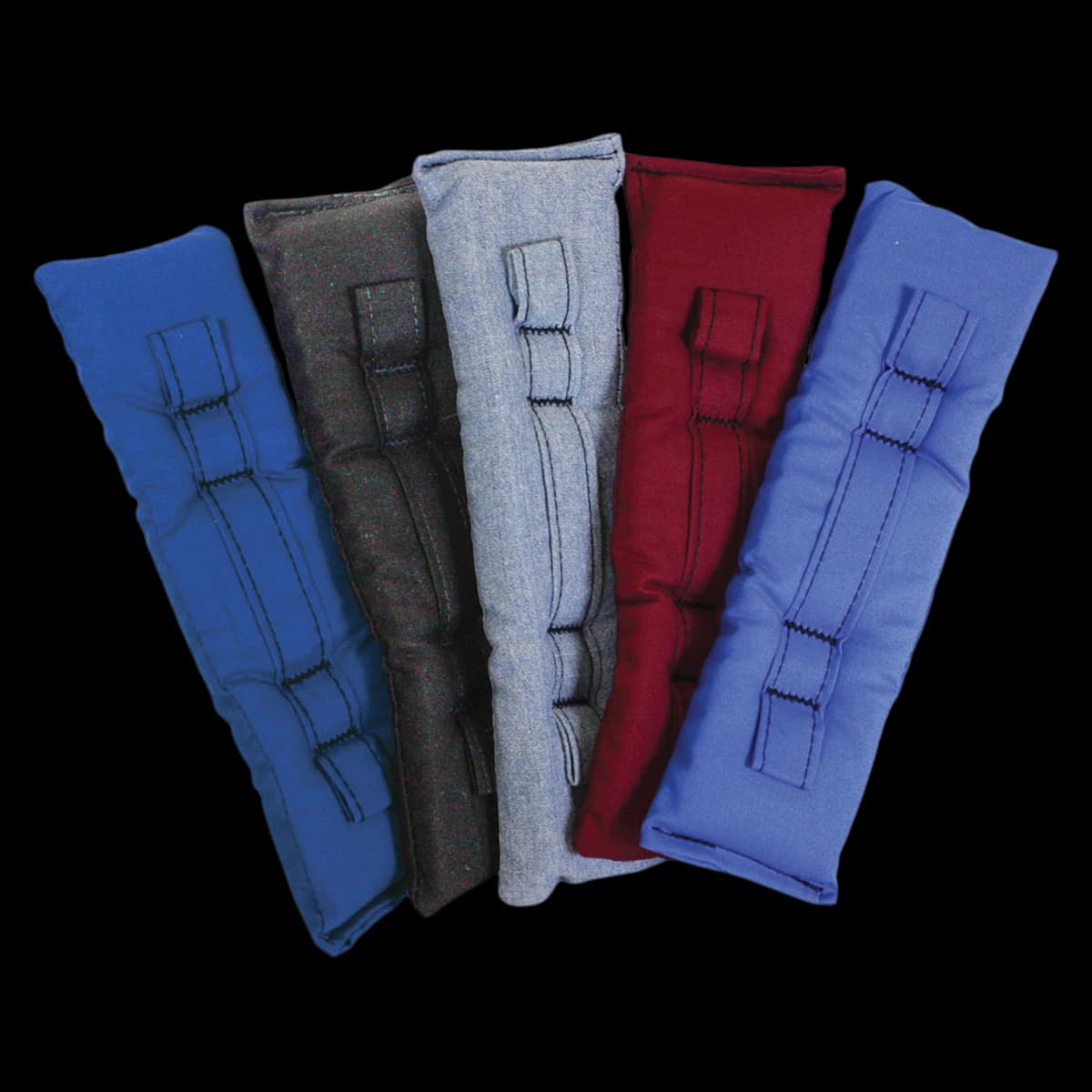 Ortho Technology Cotton Neck Pads, Assorted Colors, 5/Package - Neckpads Assorted Colors - Image 1