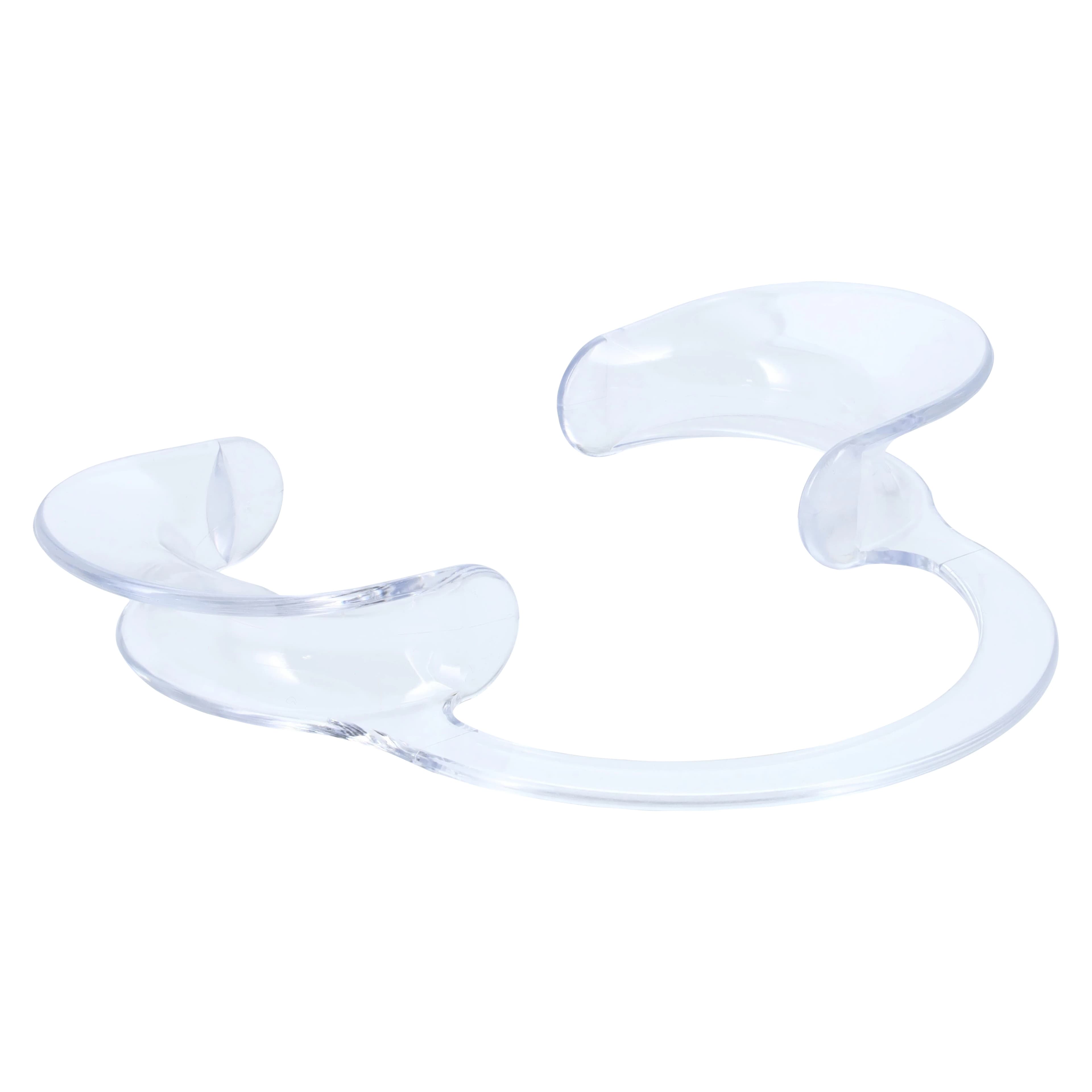 Ortho Technology Extraoral Cheek Retractor, Teen Size, Clear, 2/Pkg, ORT-300-022 - Retractor Extraoral Teen - Image 1