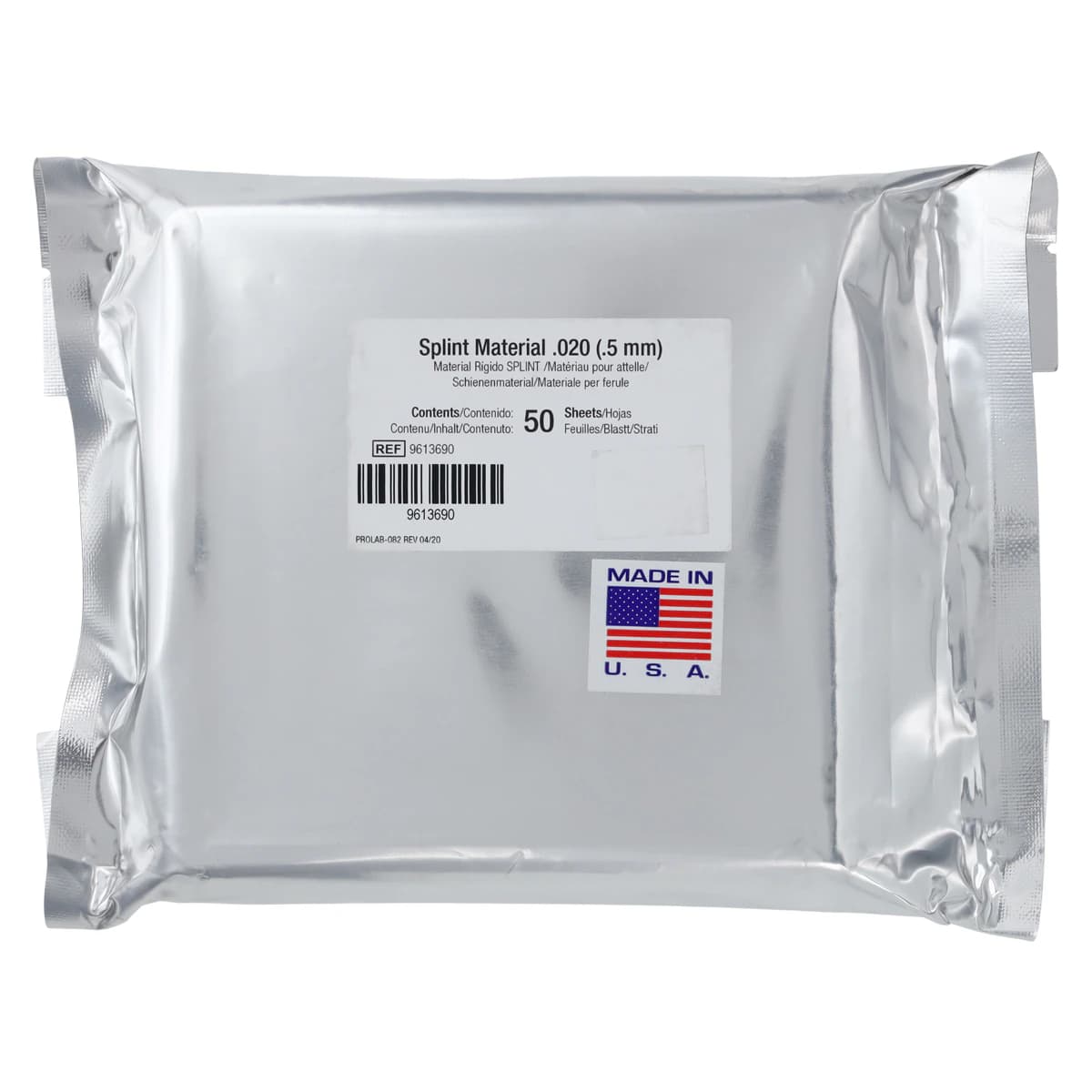 Ortho Technology Splint Material .020, 0.5 mm, 50/Package thumbnail 2