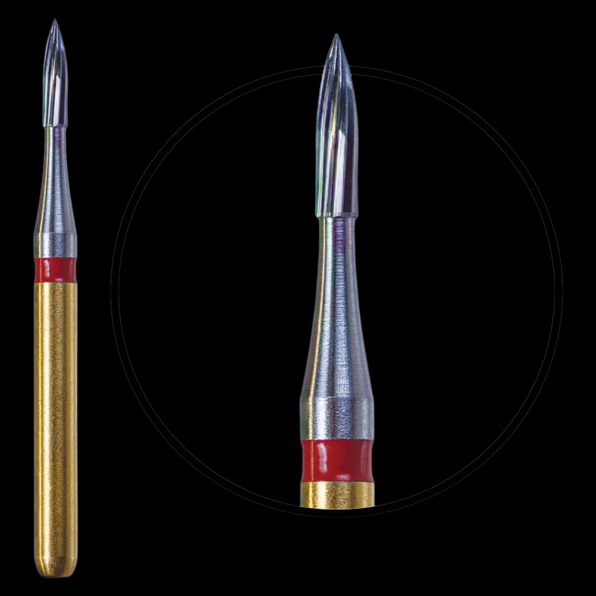 Galaxy Debonding Bur 7901 Flute, 4 mm, 12 Flute, Sterile, 5/Package - Galaxy Debonding Bur7901 Flute - Image 1