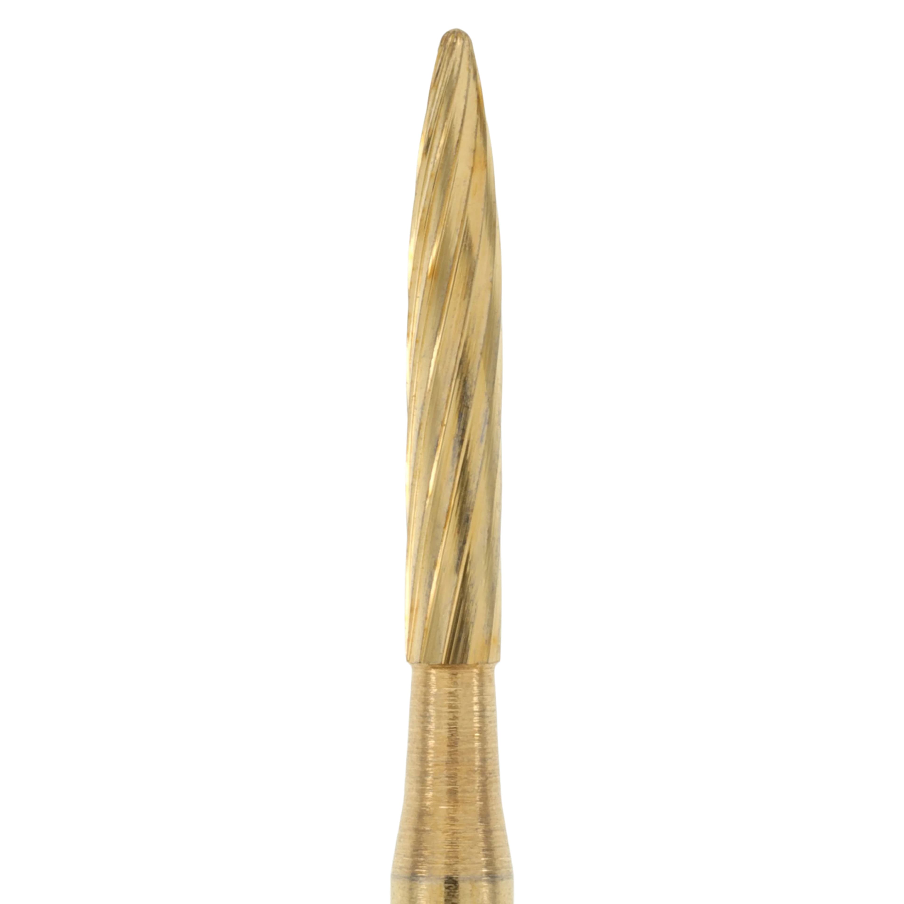 Galaxy Debonding Bur HighSpeed, Long Flame, 12 Flute, H48L-012, 5/Pack thumbnail 2