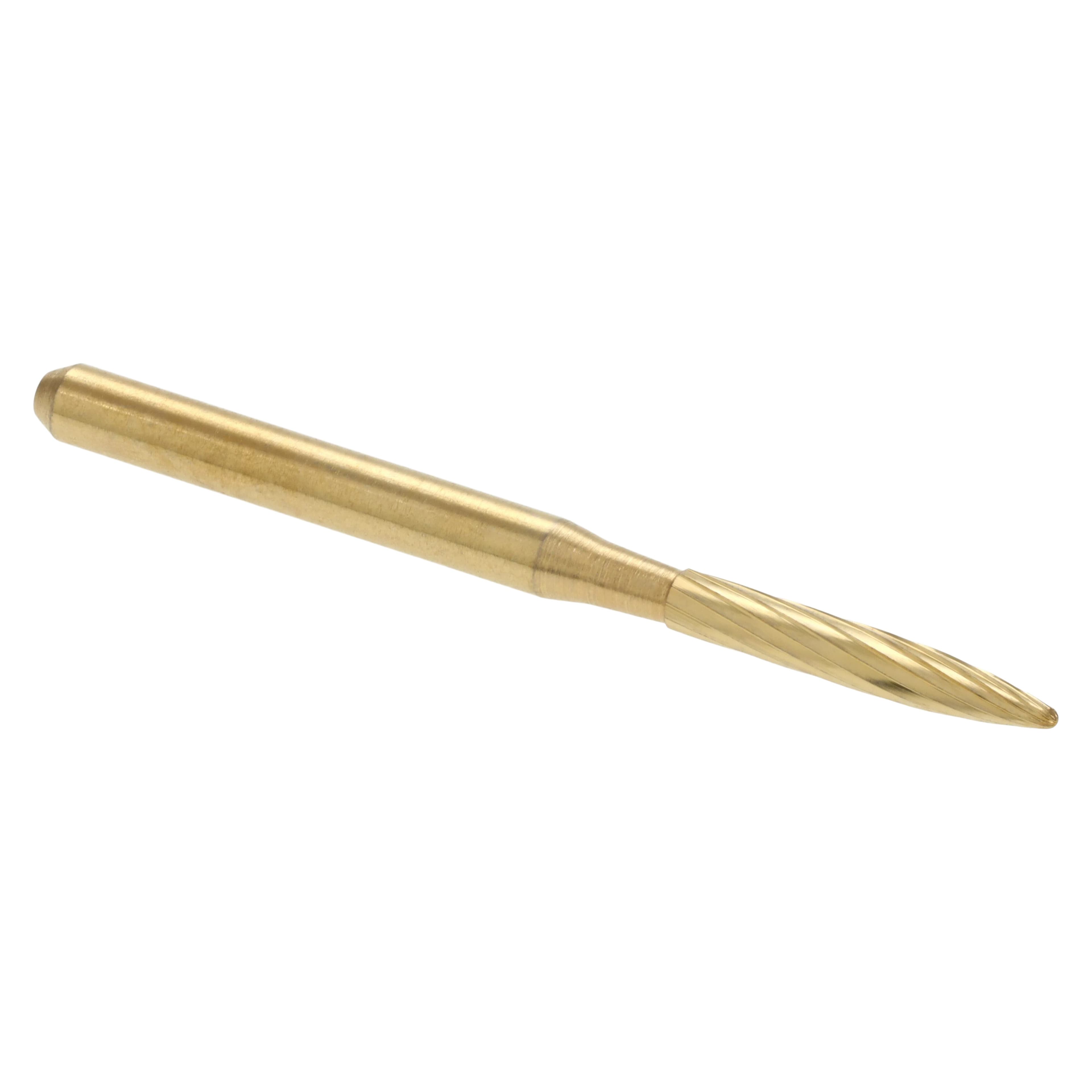 Galaxy Debonding Bur HighSpeed, Long Flame, 12 Flute, H48L-012, 5/Pack thumbnail 3