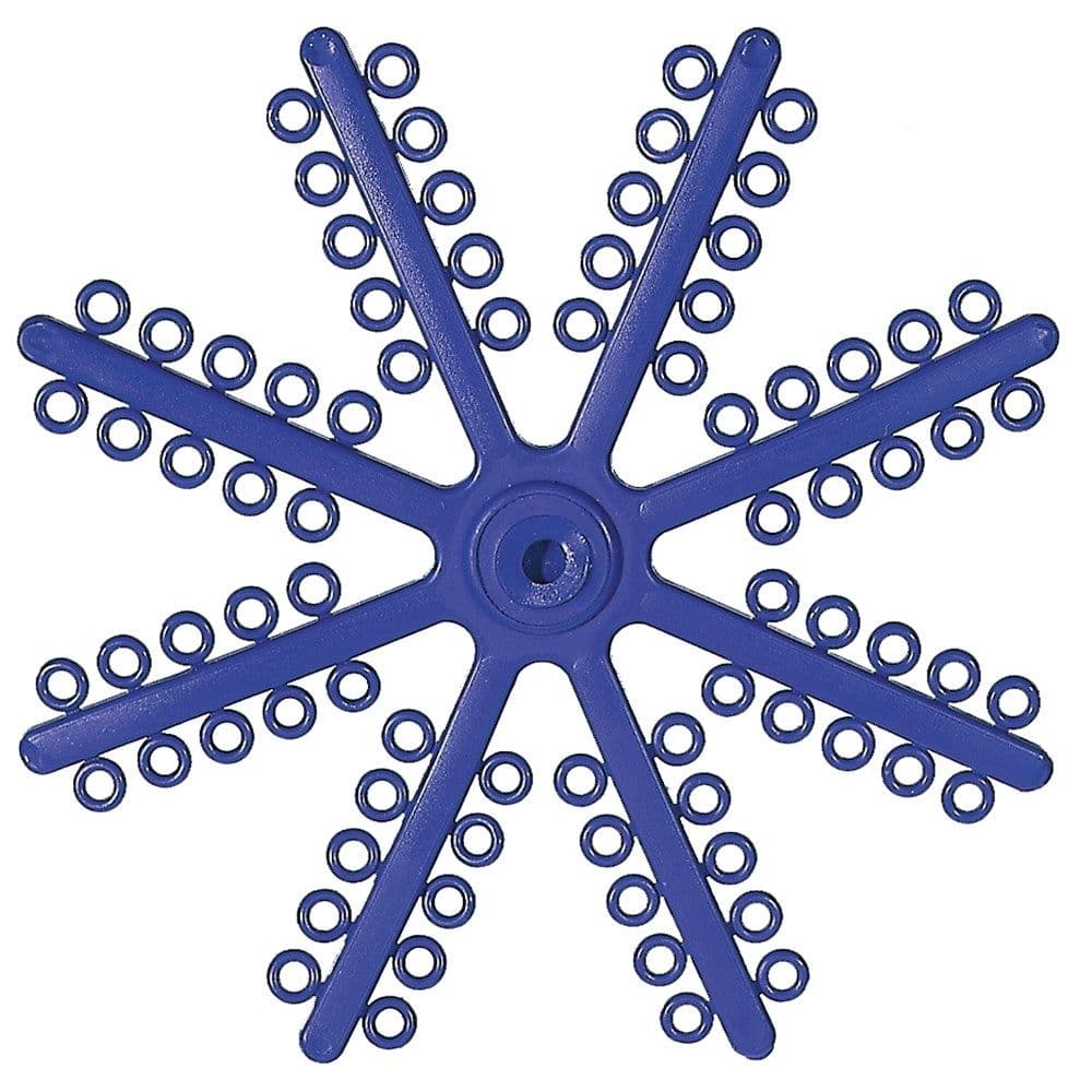 Elast-O-Loop Orthodontic Separators, Plastic, Blue, Latex-Free, 960/Package - Elast-O-Loop Separators - Image 1