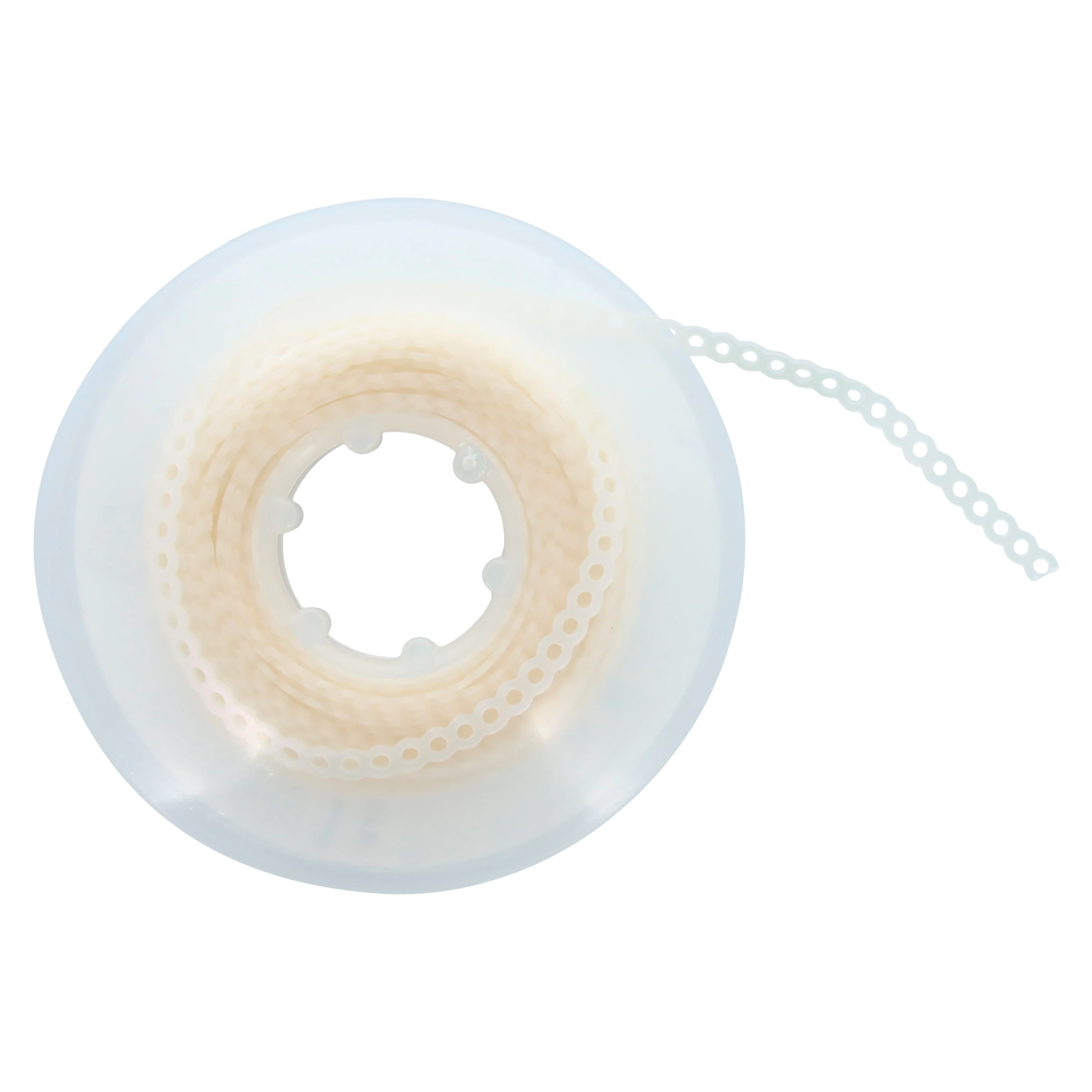 Ortho Technology Maximum Closed Power Chain on Spools, 15 Feet, Pearl, 01KTRZ2KVMPBTQX5GA6JJF1NNA - Maximum Closed Power Chain on Spools - Image 1